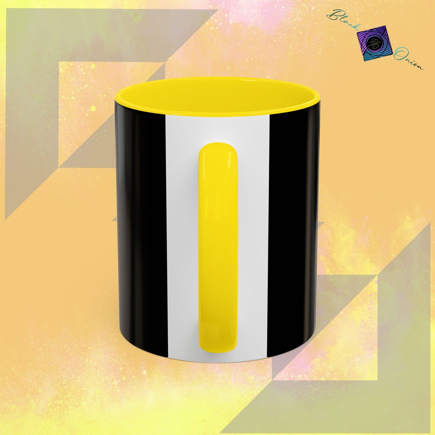 BlackOnion Coffee Mug - 11oz with workout motif ‘Watch Me’🔥💪🫵