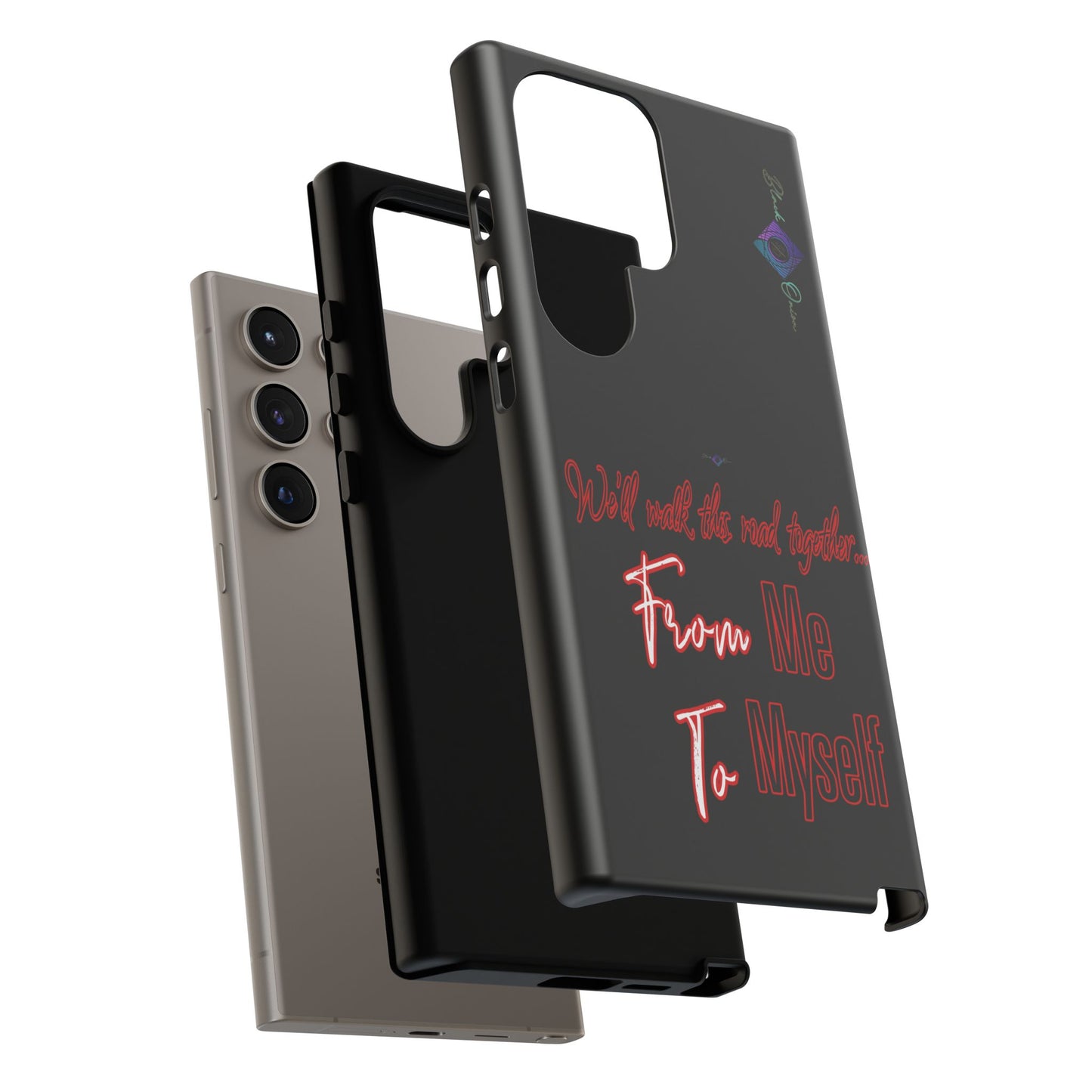 BlackOnion Brand New Phone Case - with Motivational Workout Motif’We’ll walk ‘💪🔥🫵