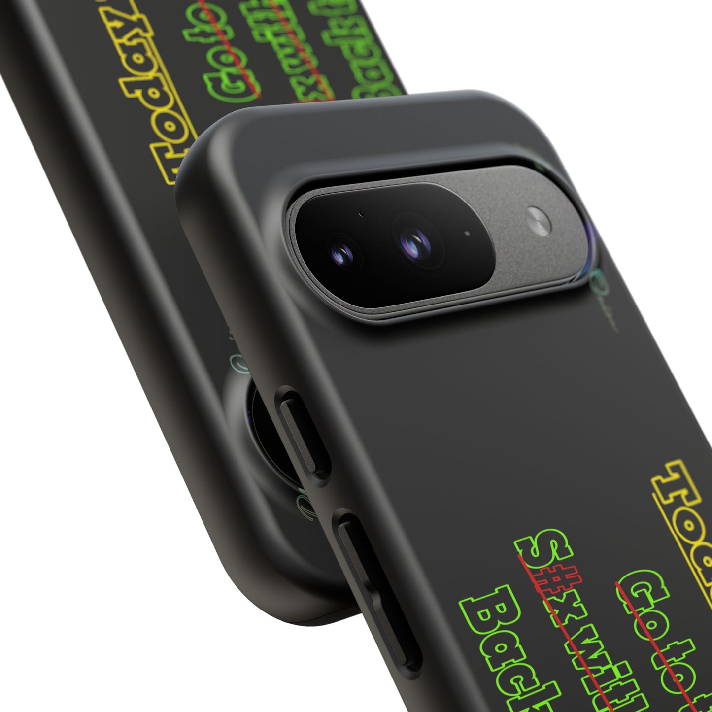 BlackOnion Brand New Phone Case - with Motivational Workout Motif’Today To Do List V2 ‘💪🔥🫵