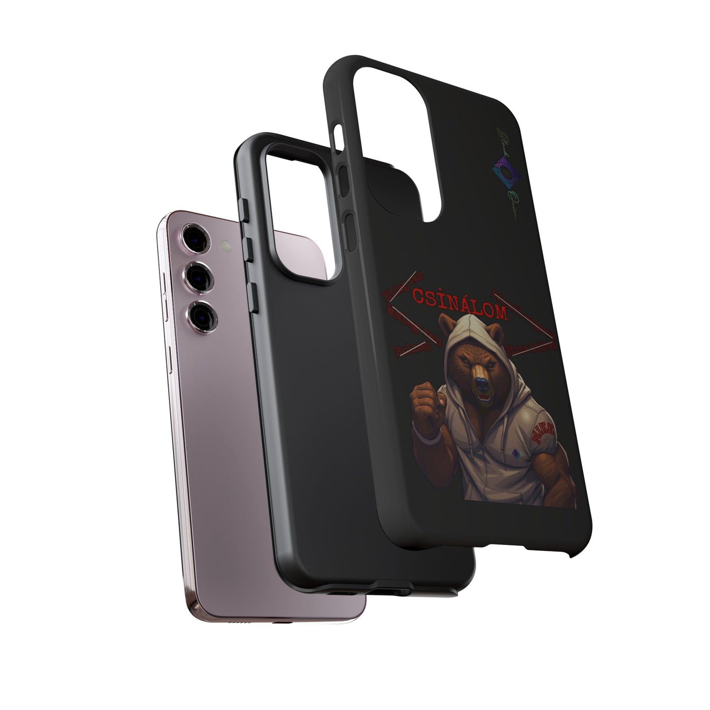 BlackOnion Brand New Phone Case - with Motivational Workout Motif ‘Csinálom ‘💪🔥🫵