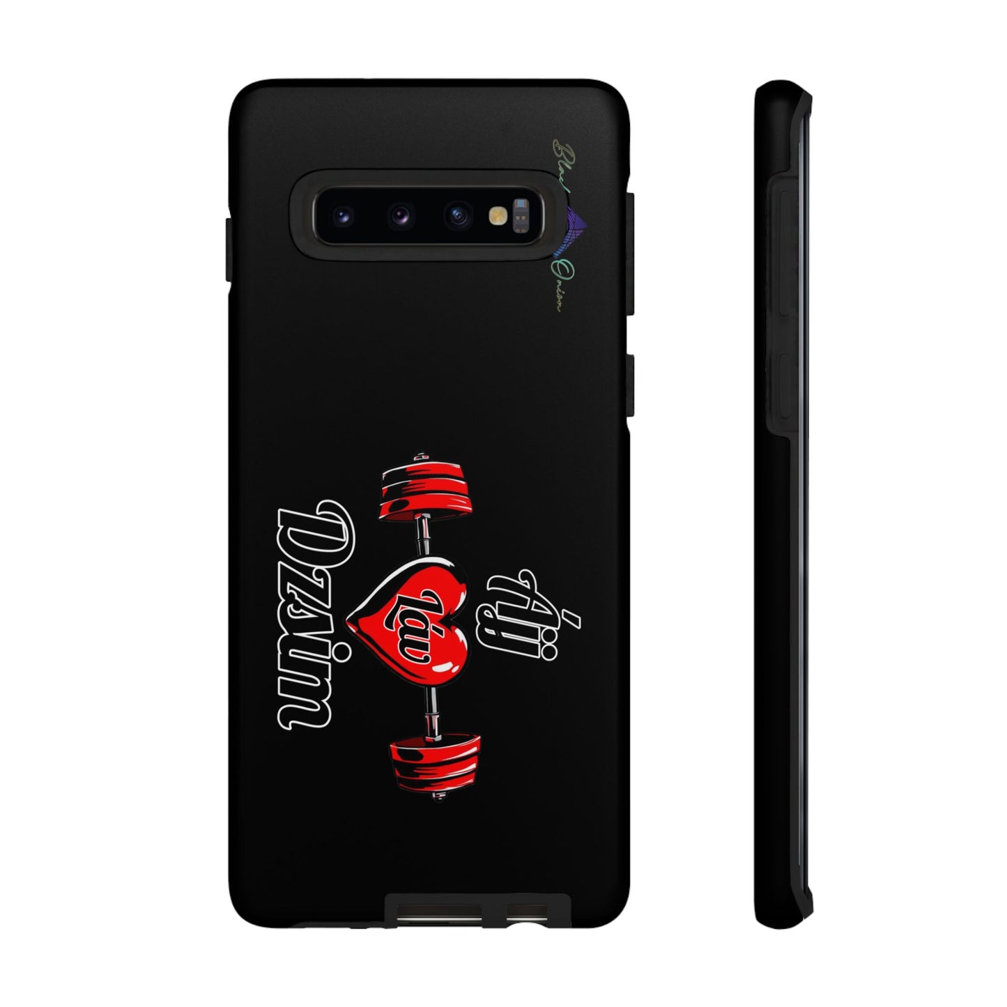 BlackOnion Brand New Phone Case - with Motivational Workout Motif’Ájj Láv Dzsim ‘💪🔥🫵