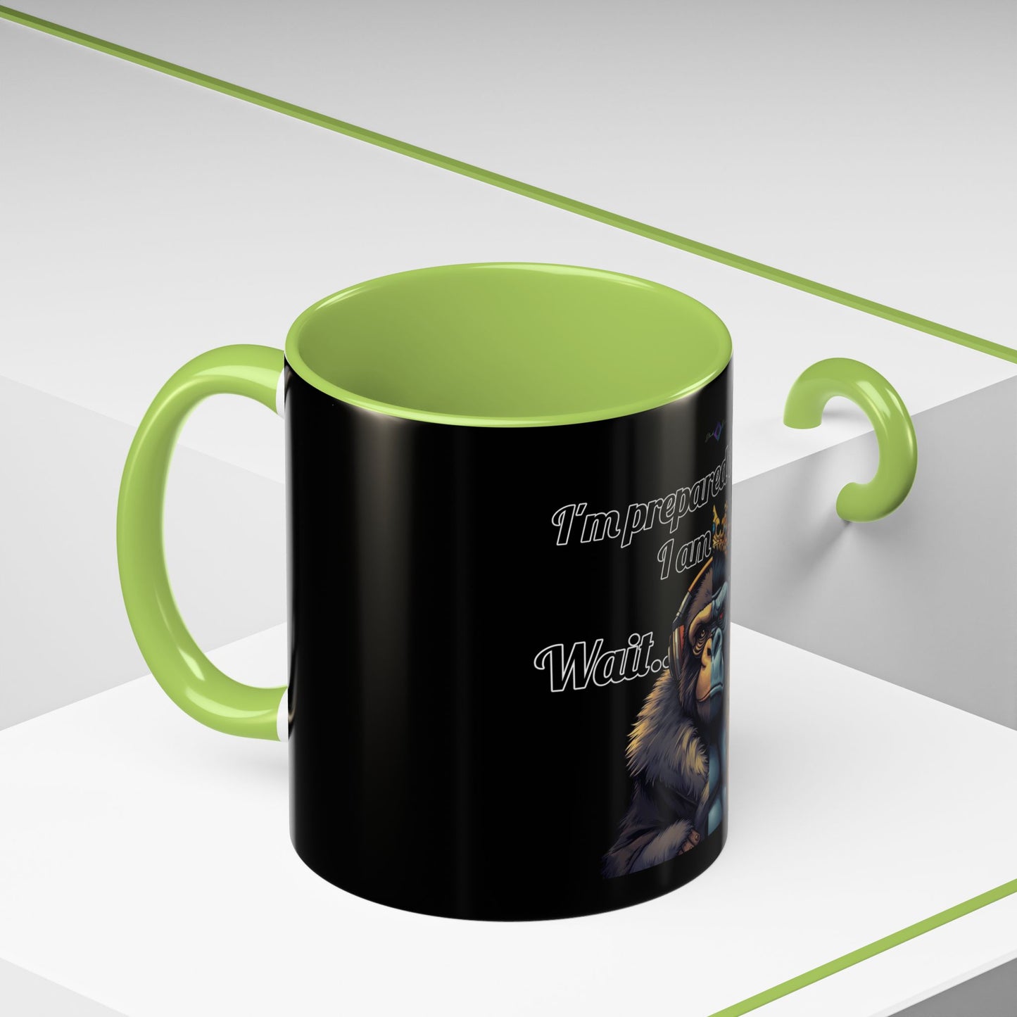 BlackOnion Coffee Mug 2 with Workout Motif ‘Victory V2’🫵🔥💪