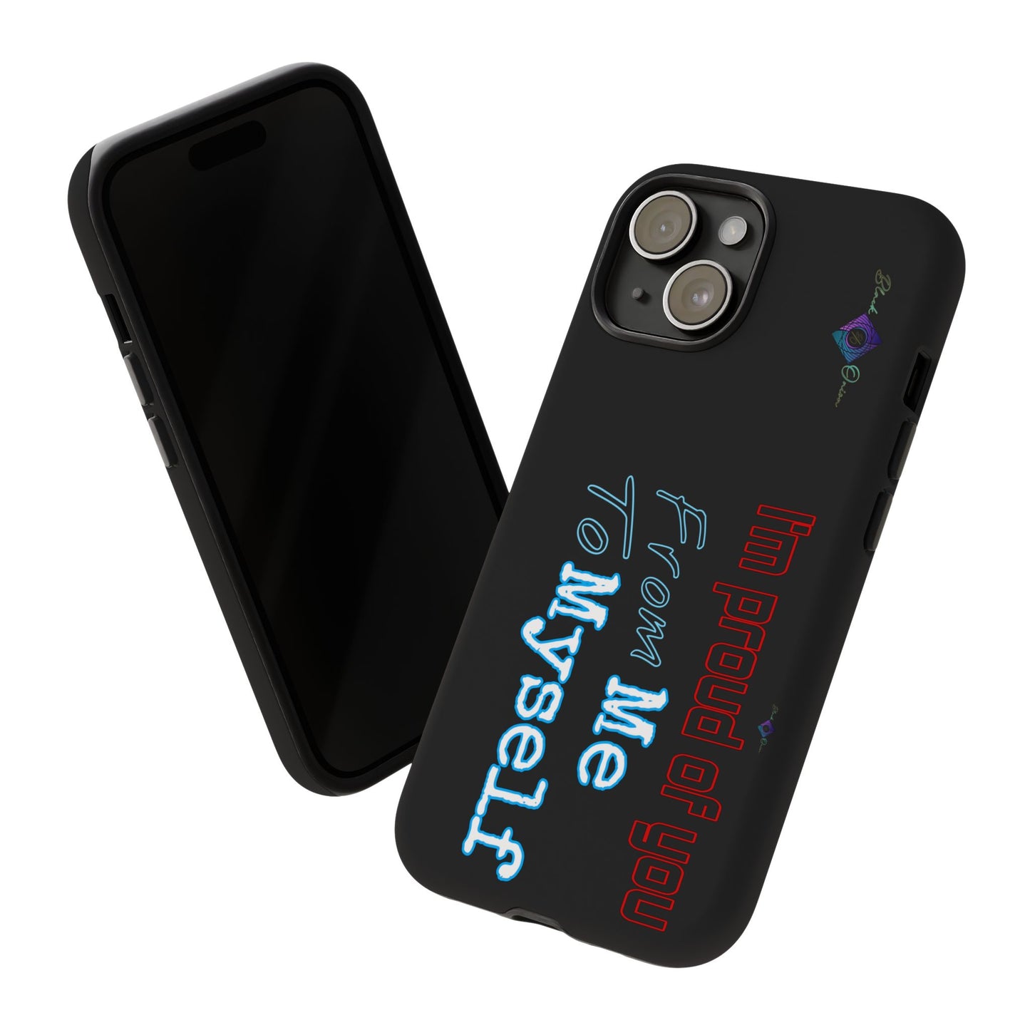 BlackOnion Brand New Phone Case - with Motivational Workout Motif’I’m proud of you ‘💪🔥🫵