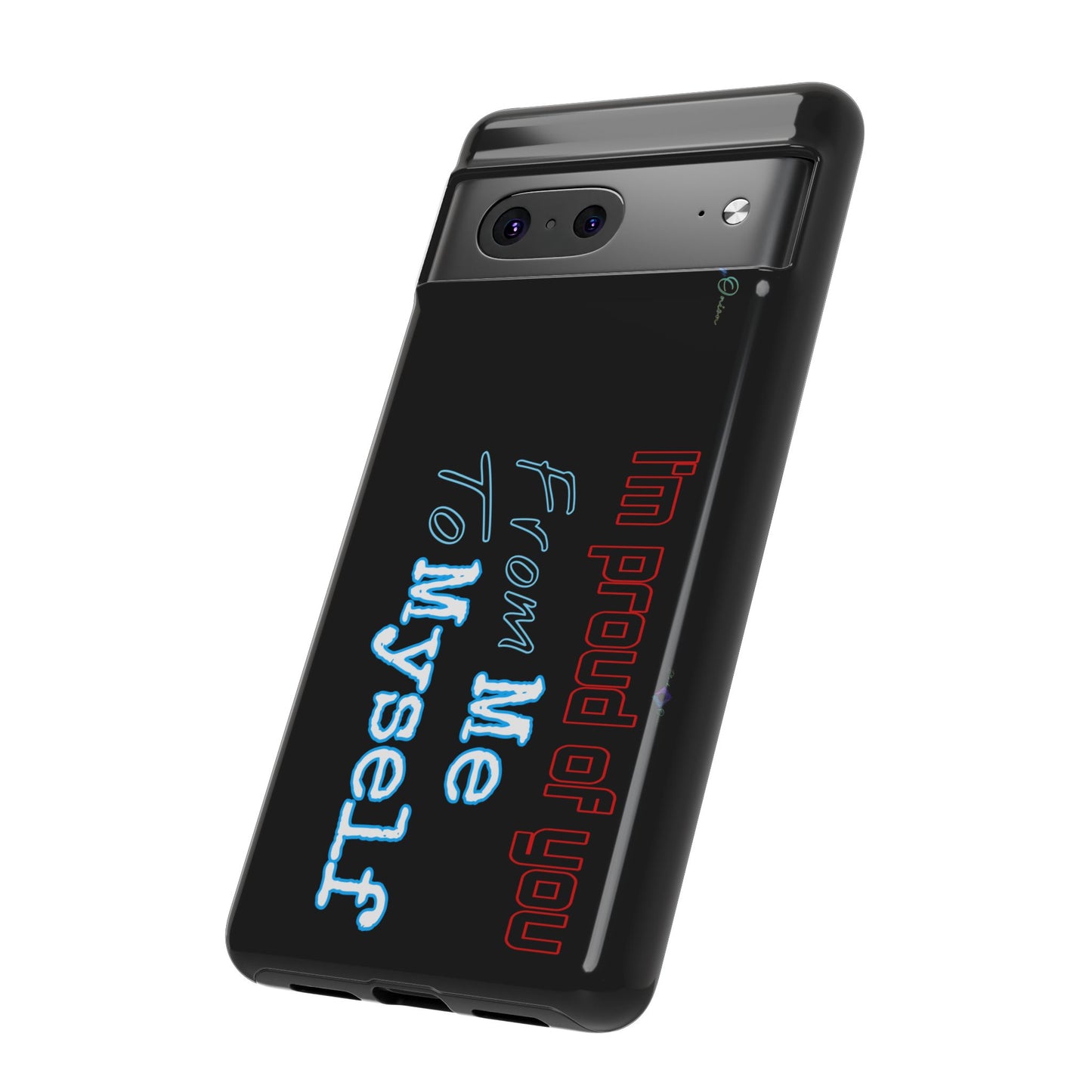 BlackOnion Brand New Phone Case - with Motivational Workout Motif’I’m proud of you ‘💪🔥🫵