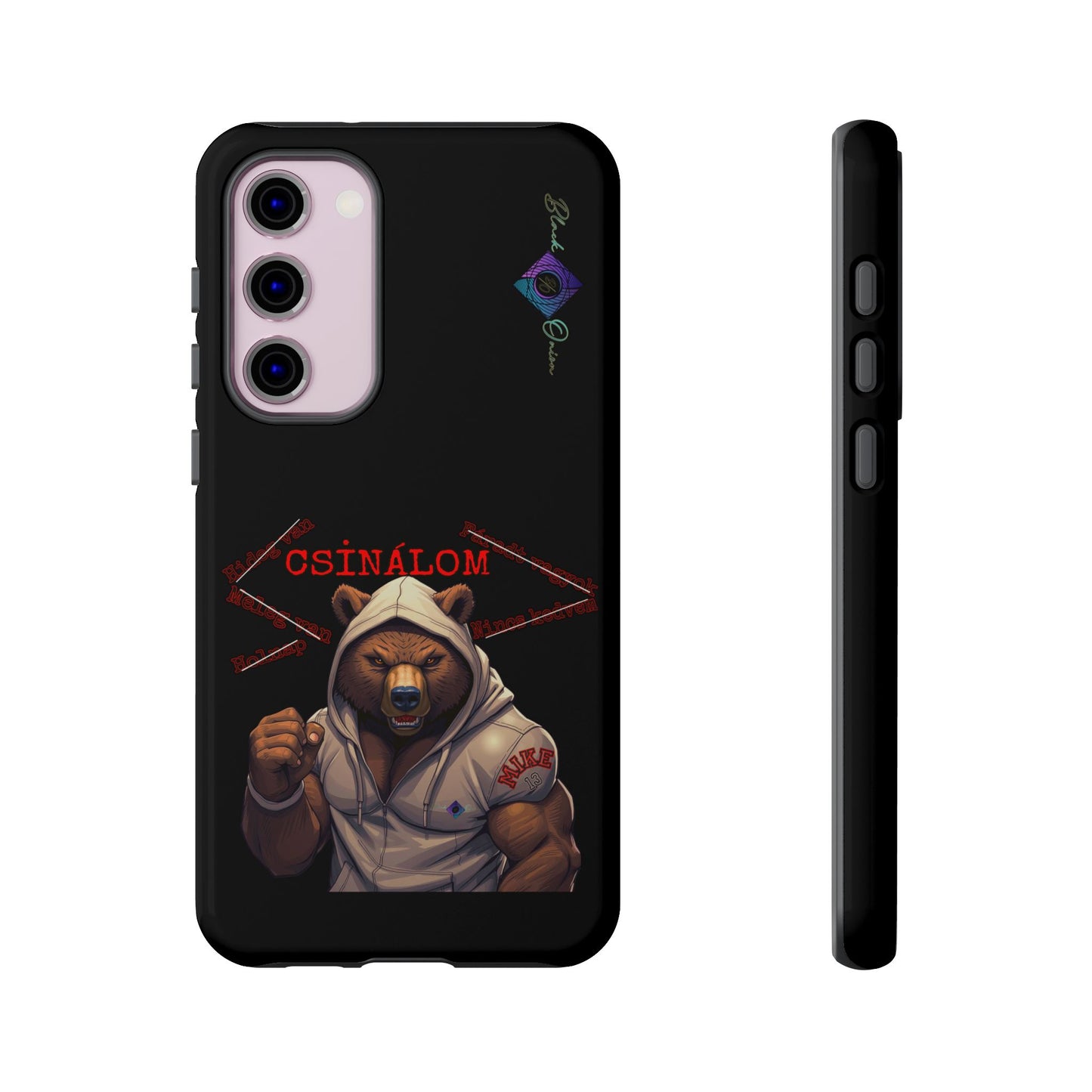 BlackOnion Brand New Phone Case - with Motivational Workout Motif ‘Csinálom ‘💪🔥🫵