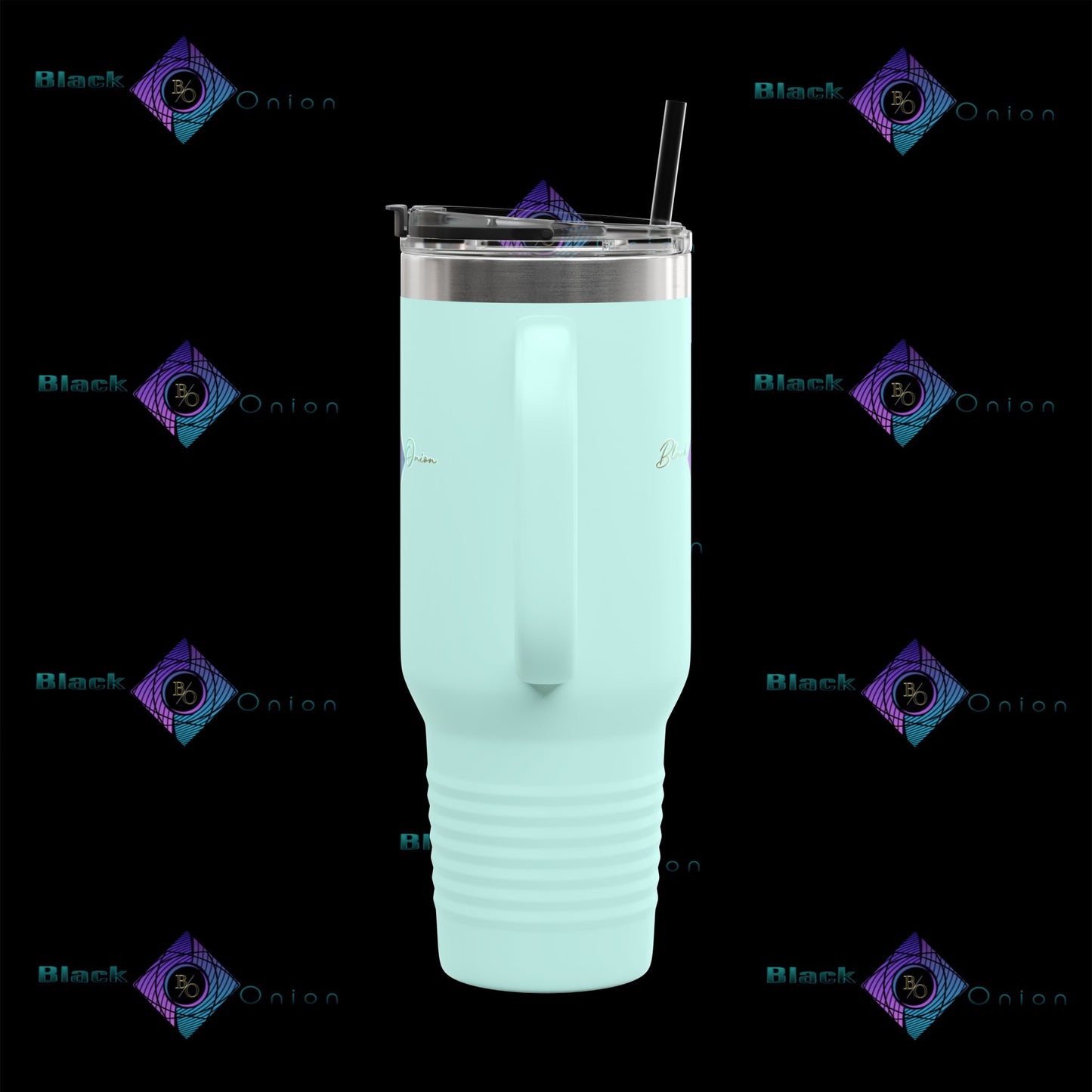 BlackOnion Travel Mug - 40oz with Straw