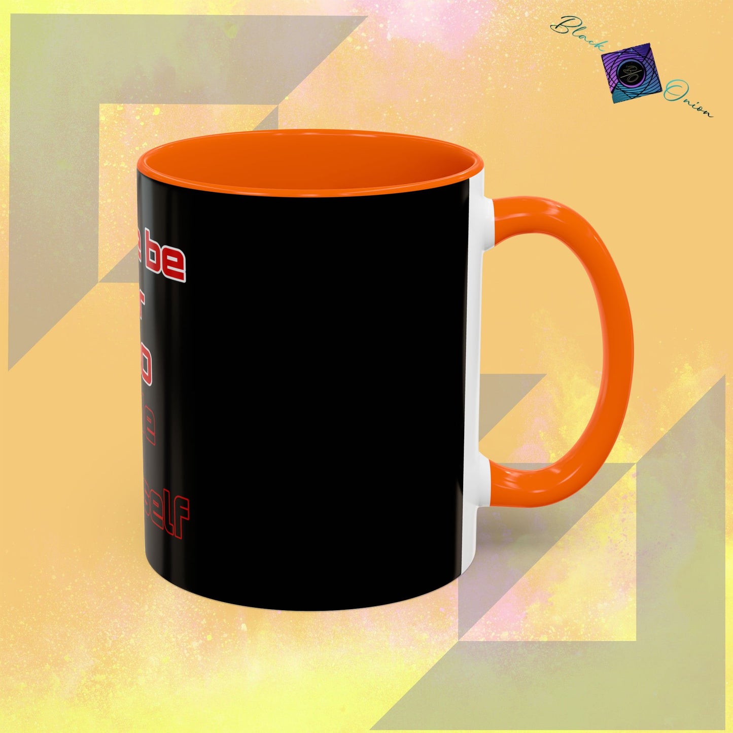 BlackOnion Coffee Mug - 11oz with Workout Motif ‘Let me be your Hero’🔥💪🫵