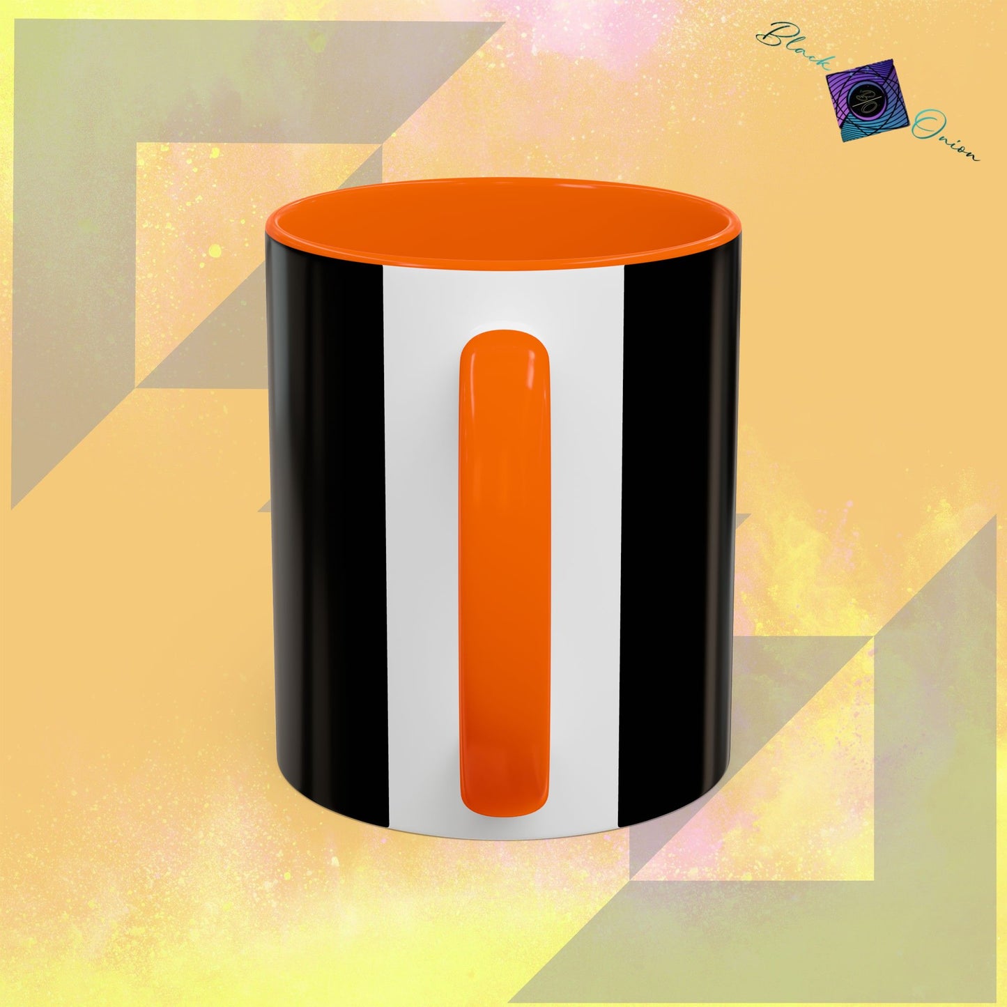BlackOnion Coffee Mug - 11oz with Workout Motif ‘Let me be your Hero’🔥💪🫵