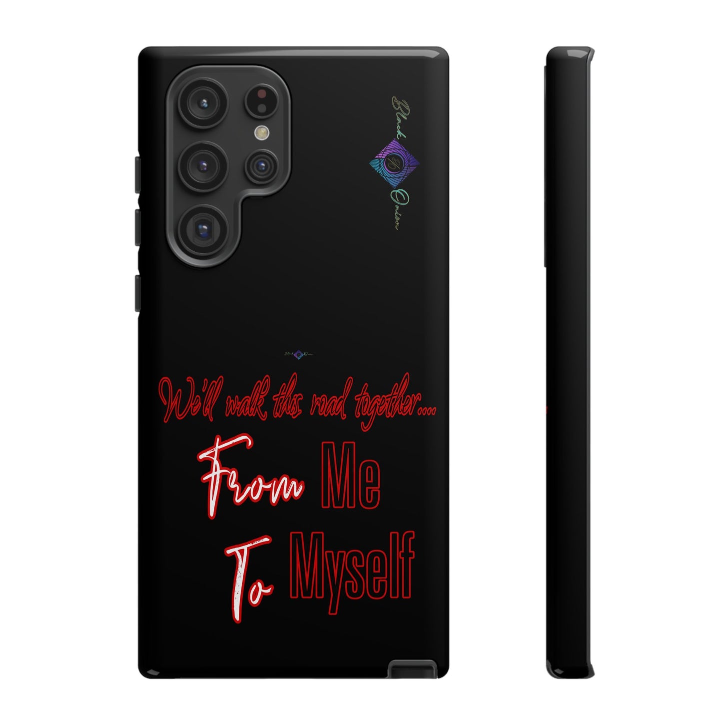 BlackOnion Brand New Phone Case - with Motivational Workout Motif’We’ll walk ‘💪🔥🫵