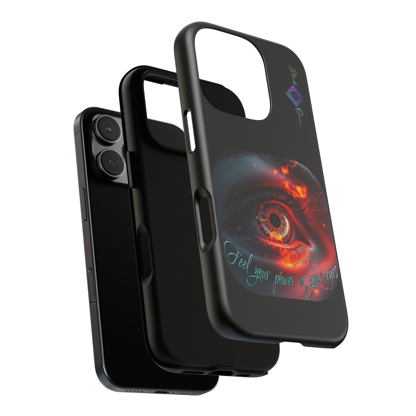 BlackOnion Brand New Phone Case - with Motivational Workout Motif ’Feel your power ‘💪🔥🫵