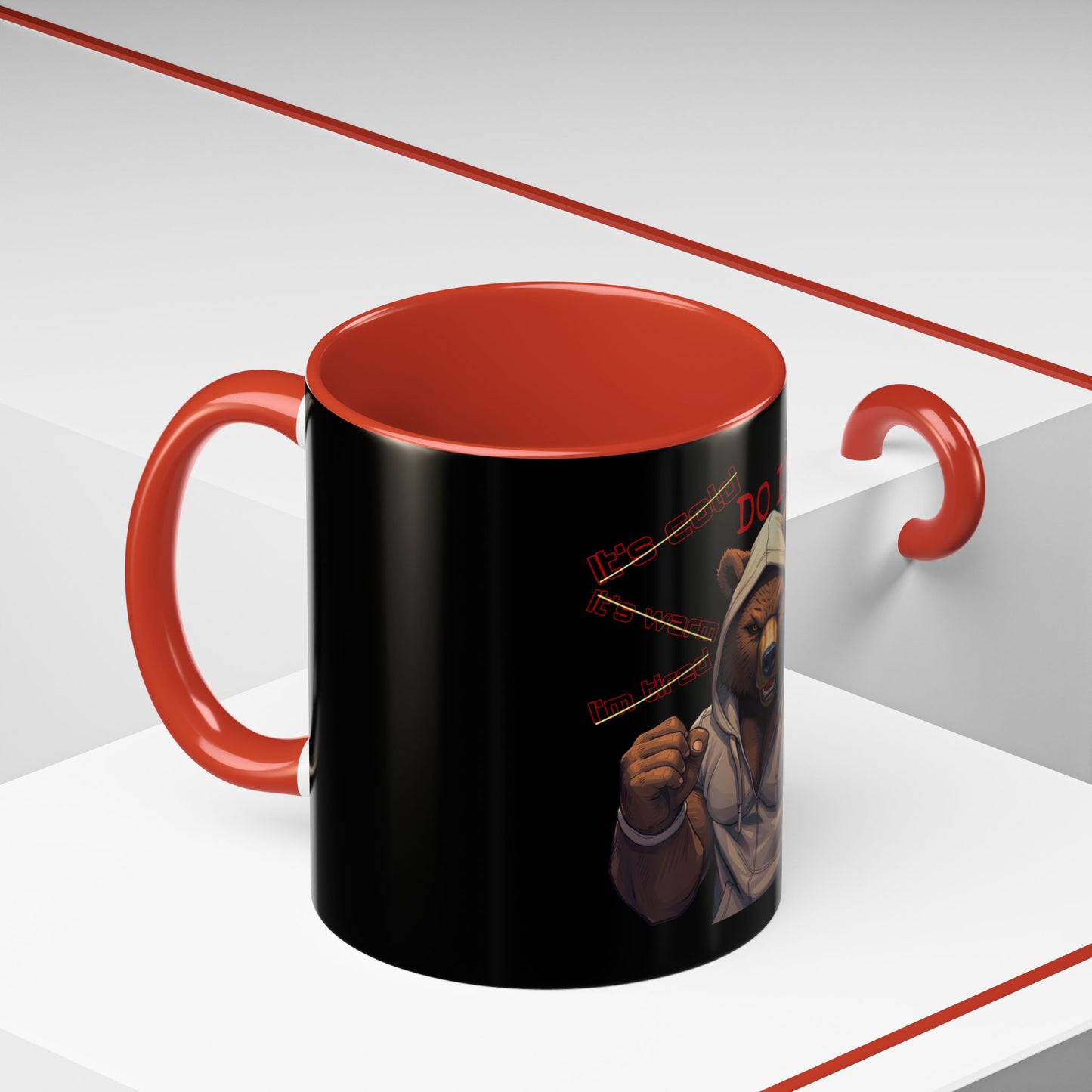 BlackOnion Coffee Mug - 11oz with Workout Motif ‘Mike 13’🔥💪🫵