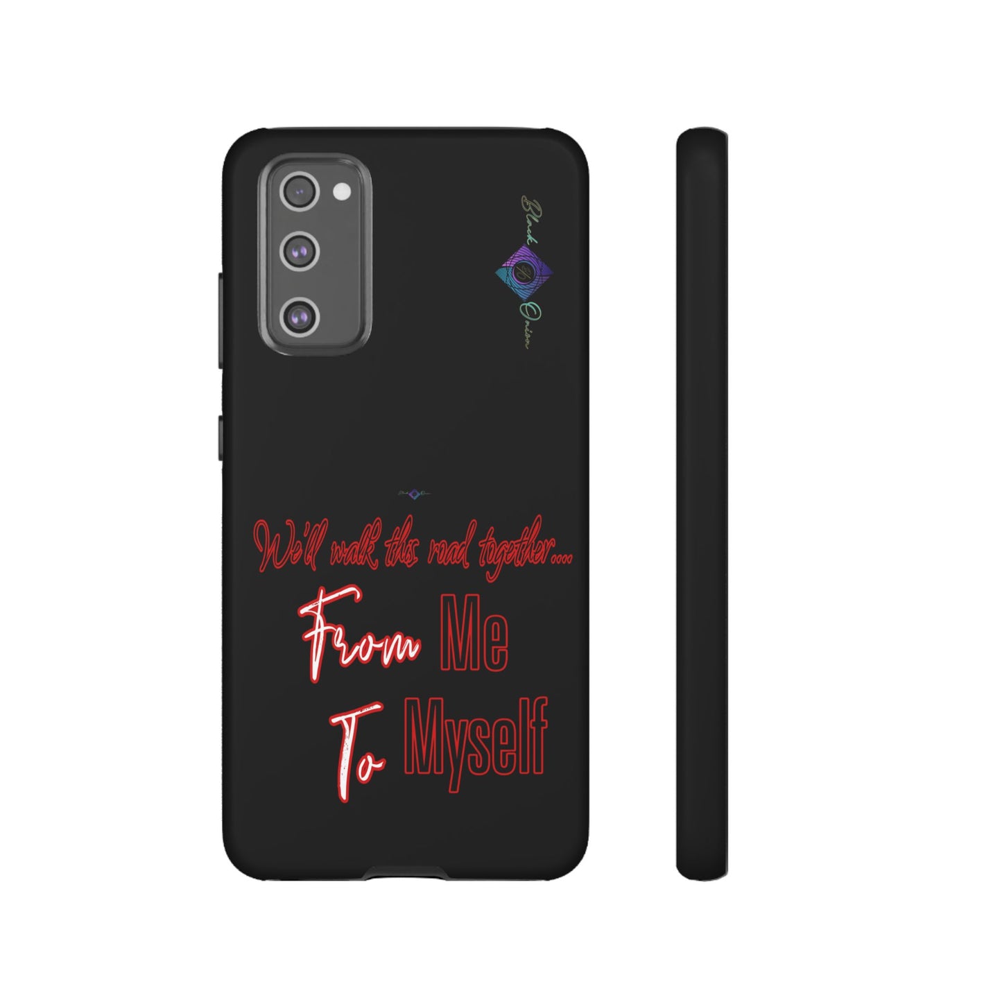 BlackOnion Brand New Phone Case - with Motivational Workout Motif’We’ll walk ‘💪🔥🫵