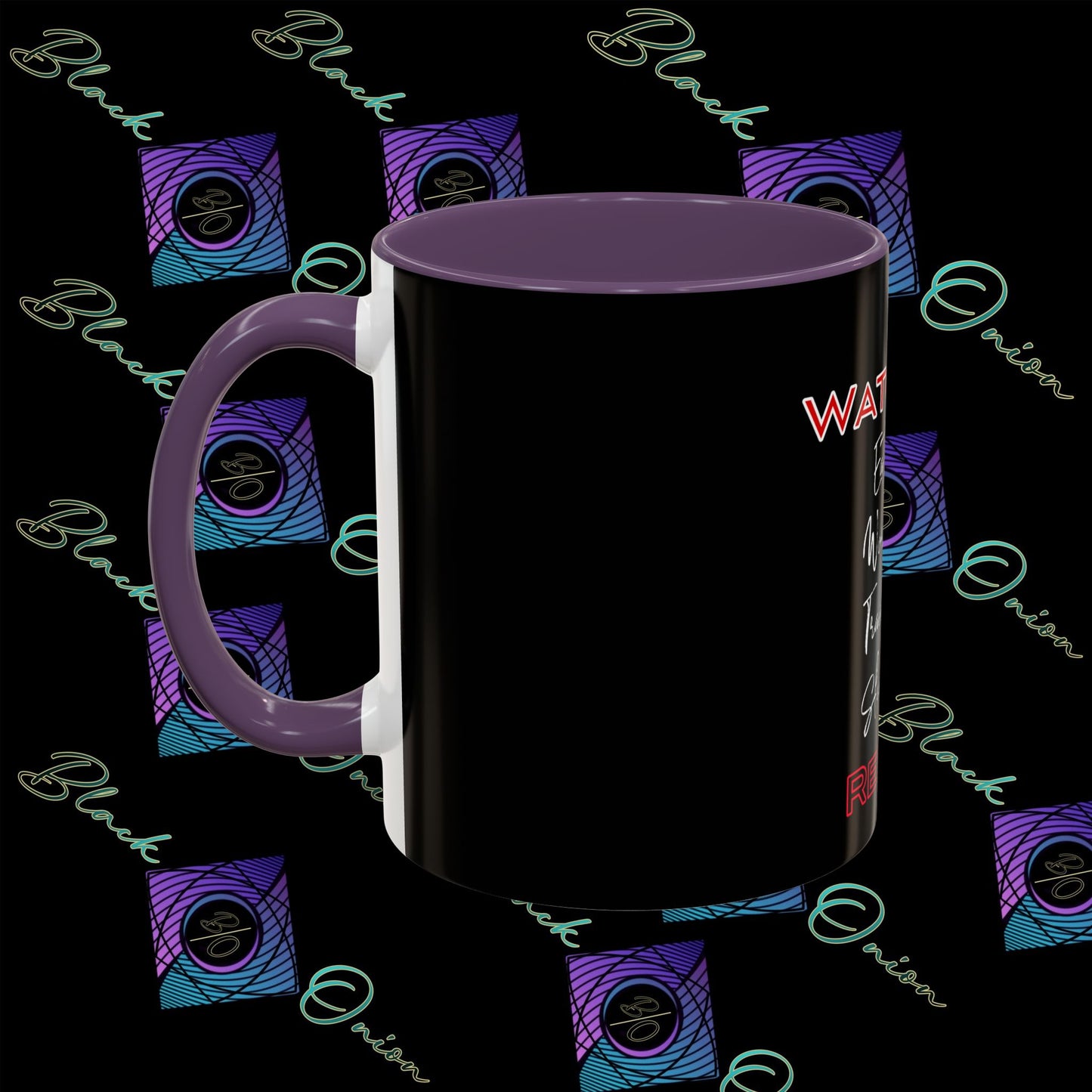 BlackOnion Coffee Mug Serial 2 with Workout Motif ‘Watch me’🫵🔥💪