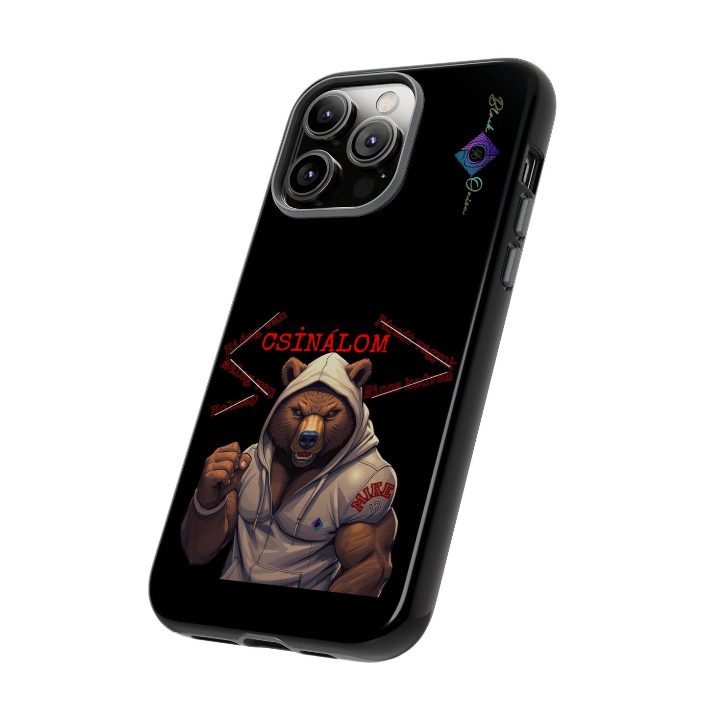 BlackOnion Brand New Phone Case - with Motivational Workout Motif ‘Csinálom ‘💪🔥🫵