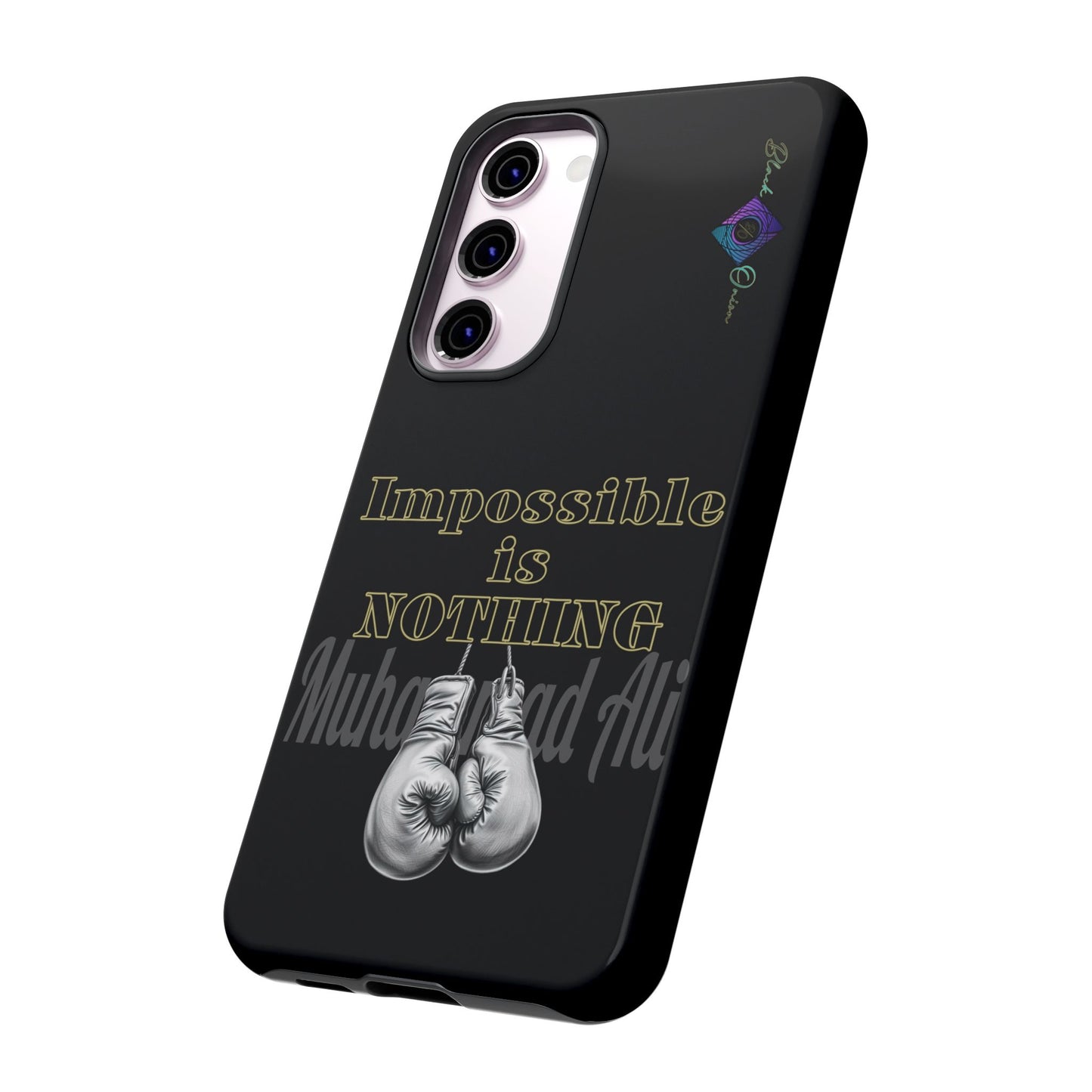 BlackOnion Brand New Phone Case - with Motivational Workout Motif ’Impossible ‘💪🔥🫵