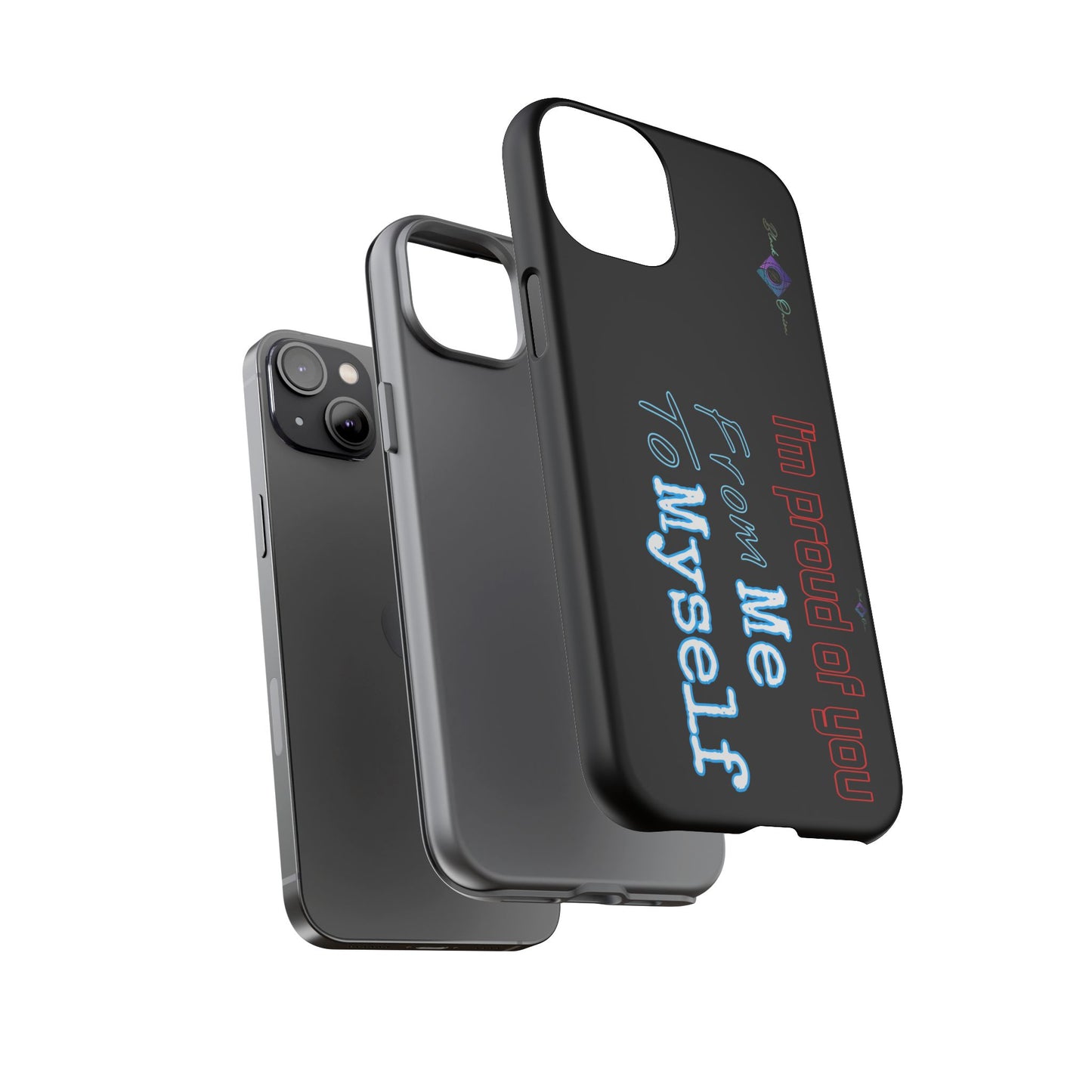 BlackOnion Brand New Phone Case - with Motivational Workout Motif’I’m proud of you ‘💪🔥🫵
