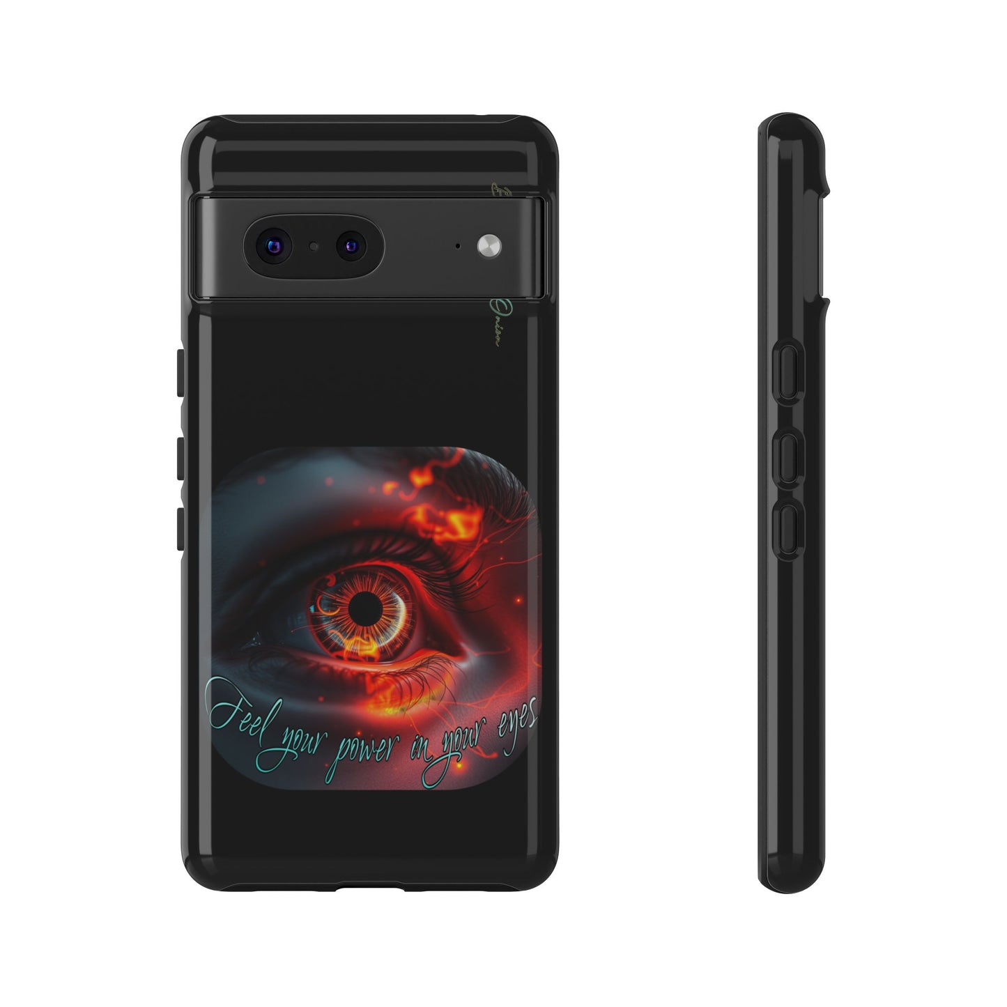 BlackOnion Brand New Phone Case - with Motivational Workout Motif ’Feel your power ‘💪🔥🫵