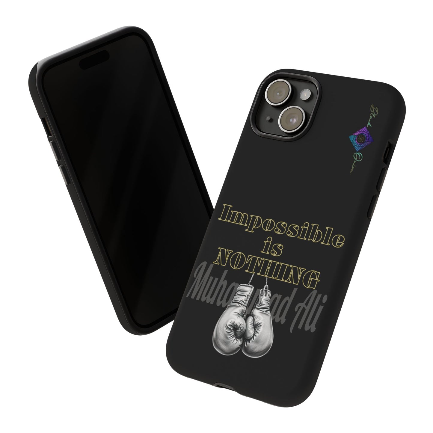 BlackOnion Brand New Phone Case - with Motivational Workout Motif ’Impossible ‘💪🔥🫵