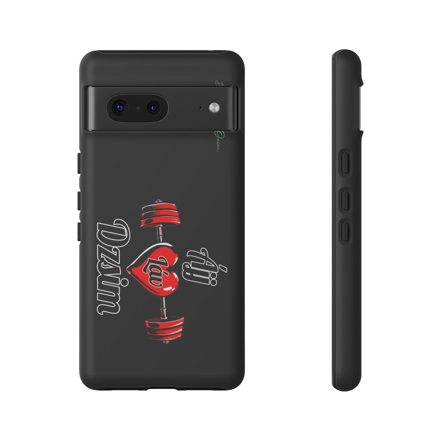 BlackOnion Brand New Phone Case - with Motivational Workout Motif’Ájj Láv Dzsim ‘💪🔥🫵