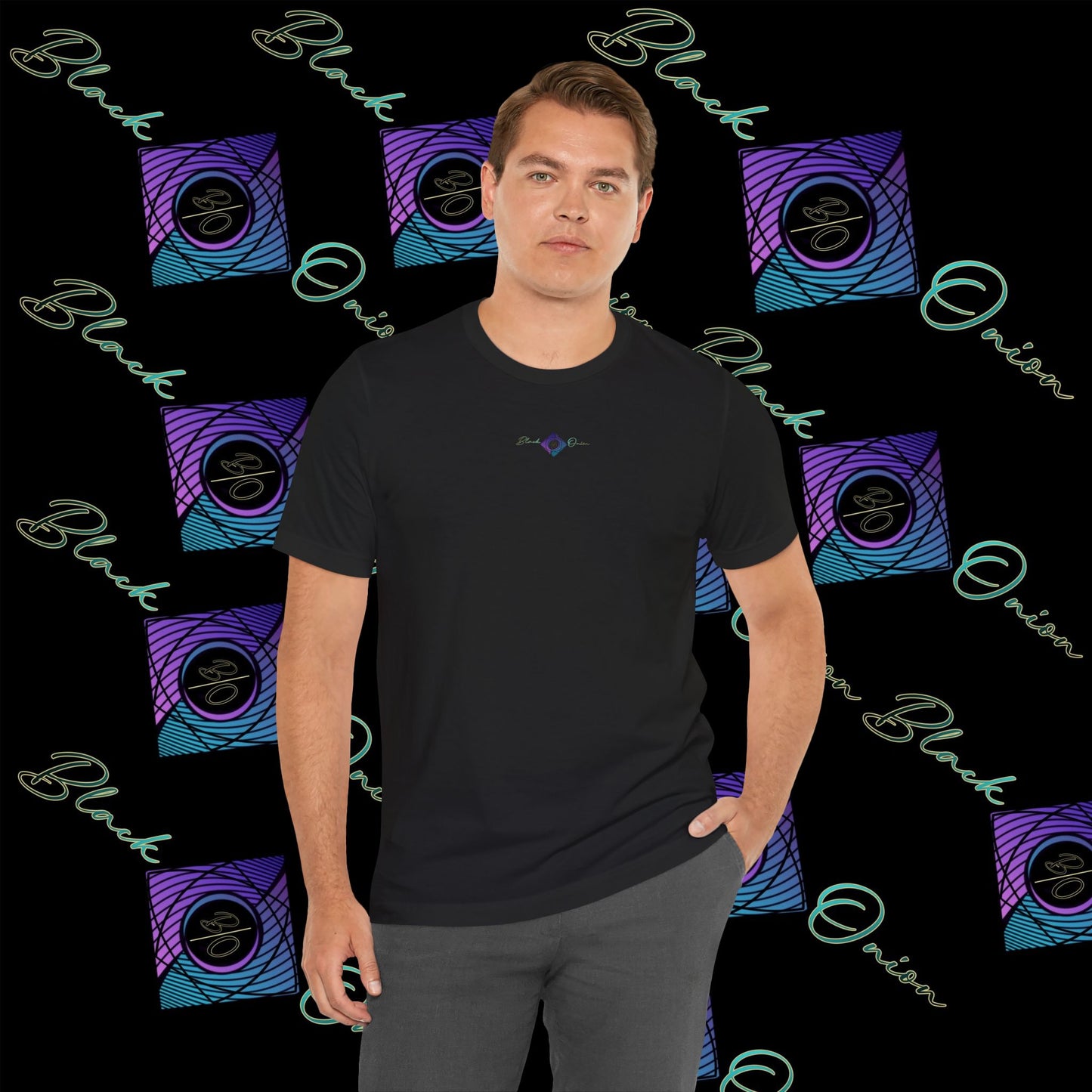 BlackOnion 'I'm Proud of You! From Me , to Myself' T-Shirt with Workout Motif V4 🫵🔥💪