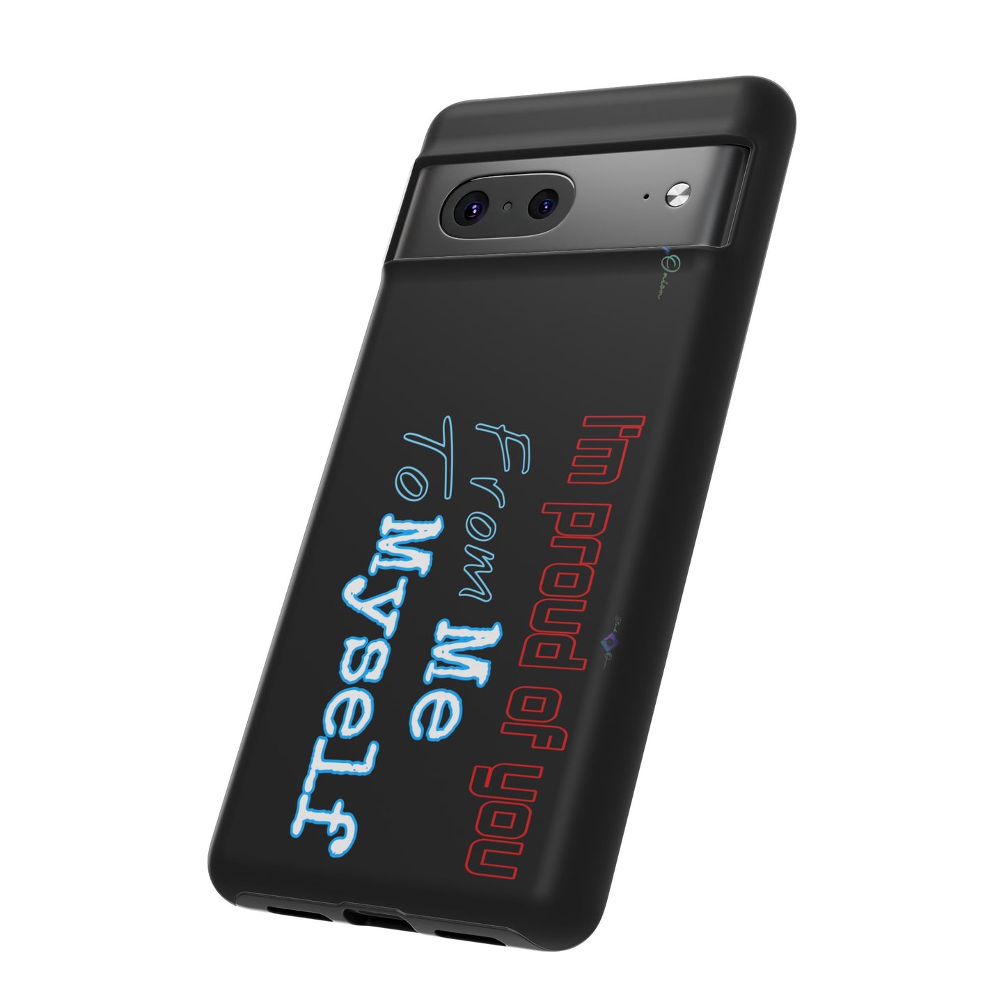 BlackOnion Brand New Phone Case - with Motivational Workout Motif’I’m proud of you ‘💪🔥🫵