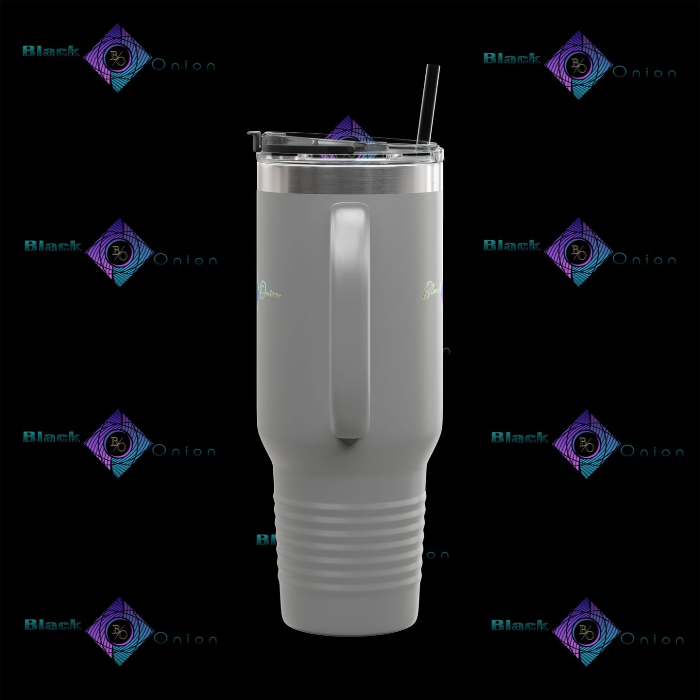 BlackOnion Travel Mug - 40oz with Straw