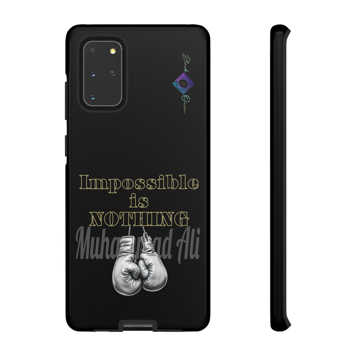 BlackOnion Brand New Phone Case - with Motivational Workout Motif ’Impossible ‘💪🔥🫵