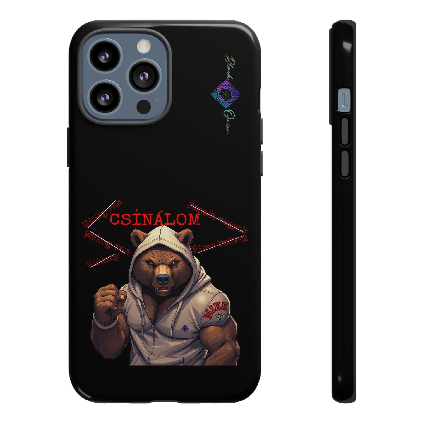 BlackOnion Brand New Phone Case - with Motivational Workout Motif ‘Csinálom ‘💪🔥🫵
