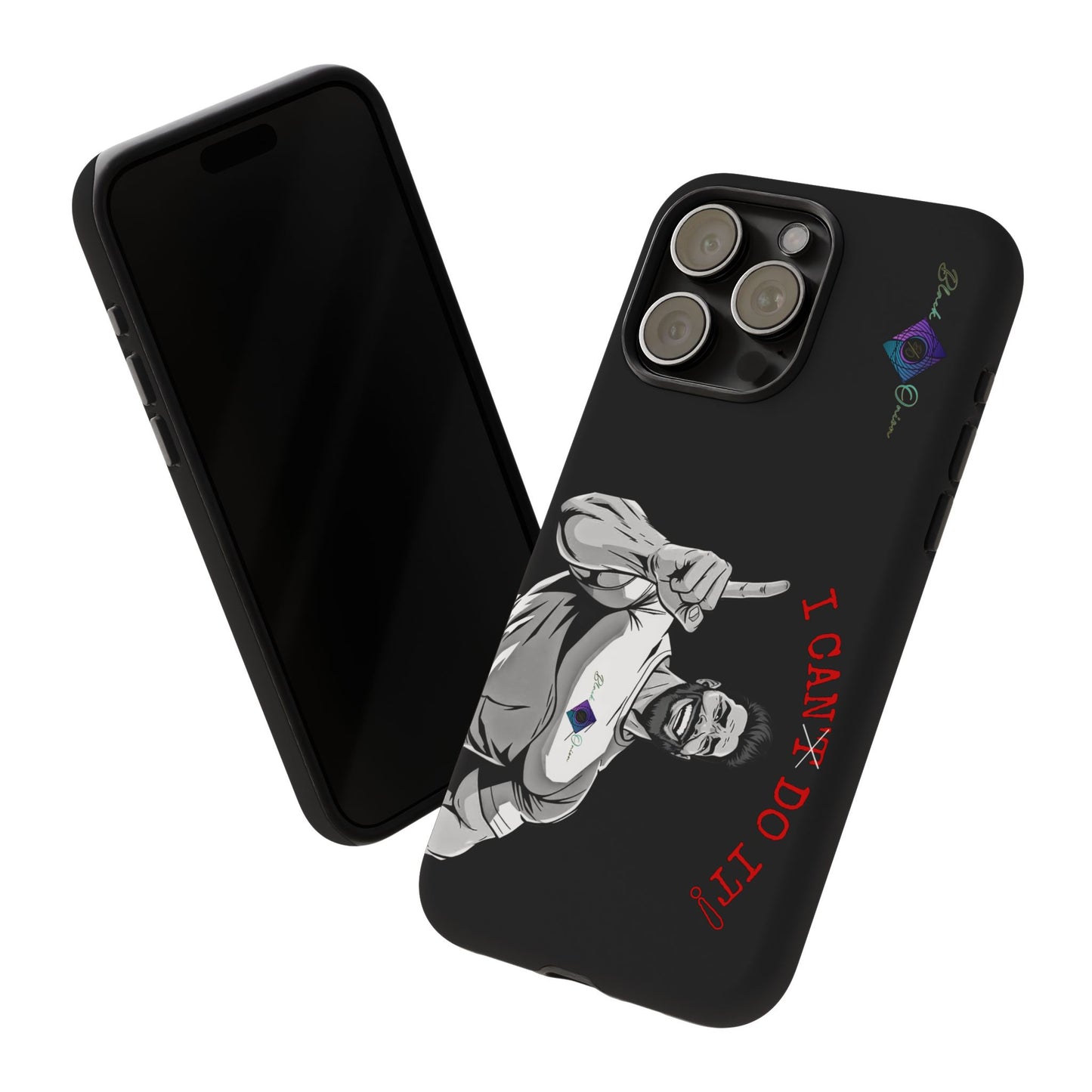 BlackOnion Brand New Phone Case - with Motivational Workout Motif’I Can Do It ‘💪🔥🫵