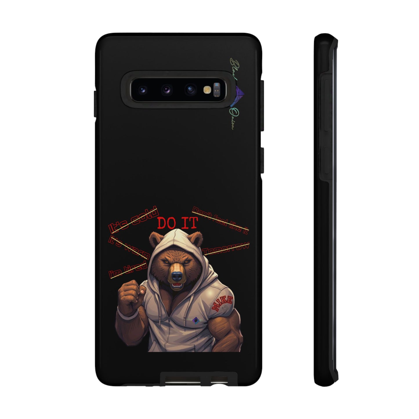 BlackOnion Brand New Phone Case - with Motivational Workout Motif’Do it ‘💪🔥🫵