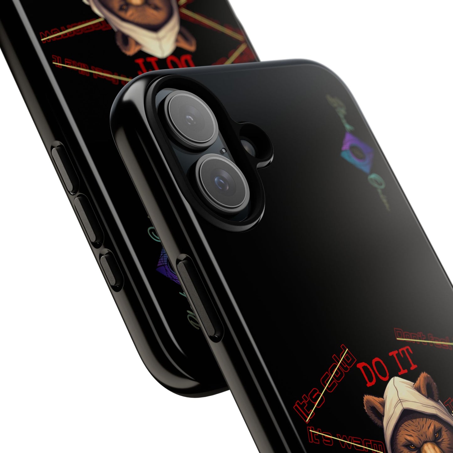 BlackOnion Brand New Phone Case - with Motivational Workout Motif’Do it ‘💪🔥🫵
