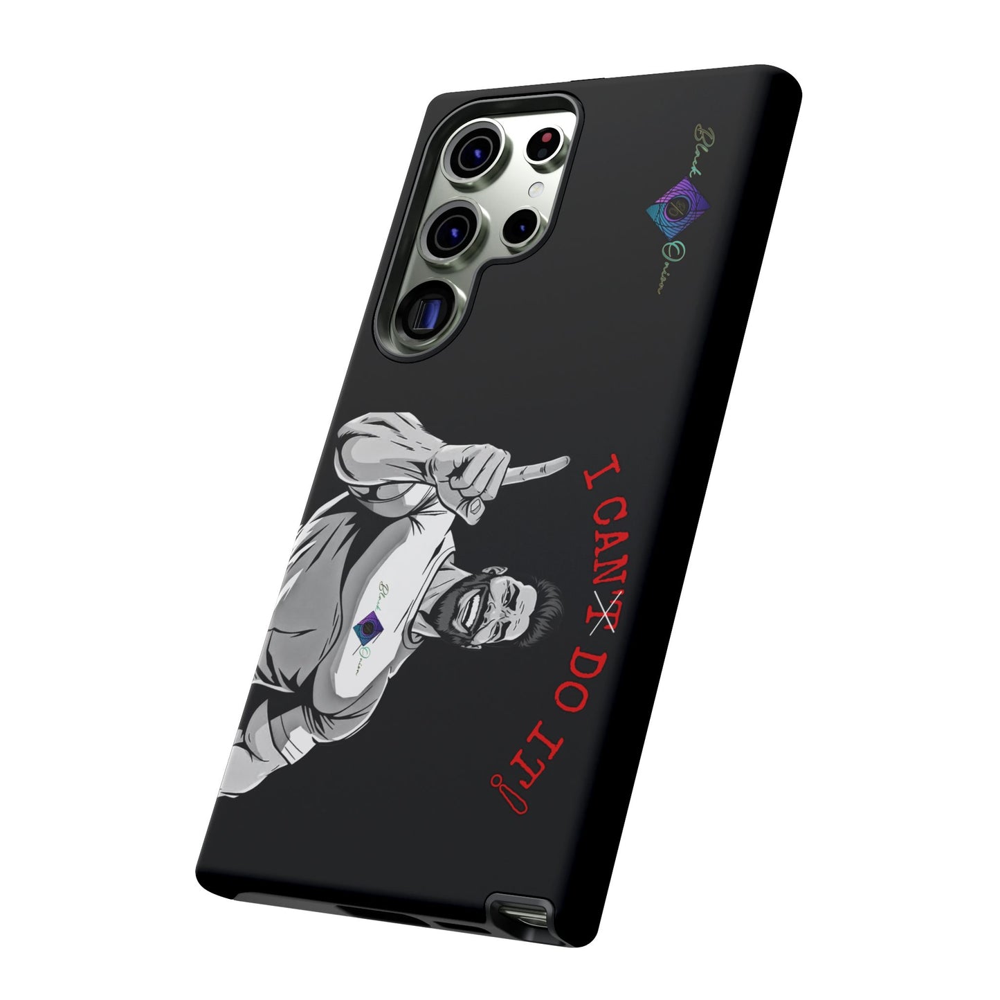 BlackOnion Brand New Phone Case - with Motivational Workout Motif’I Can Do It ‘💪🔥🫵