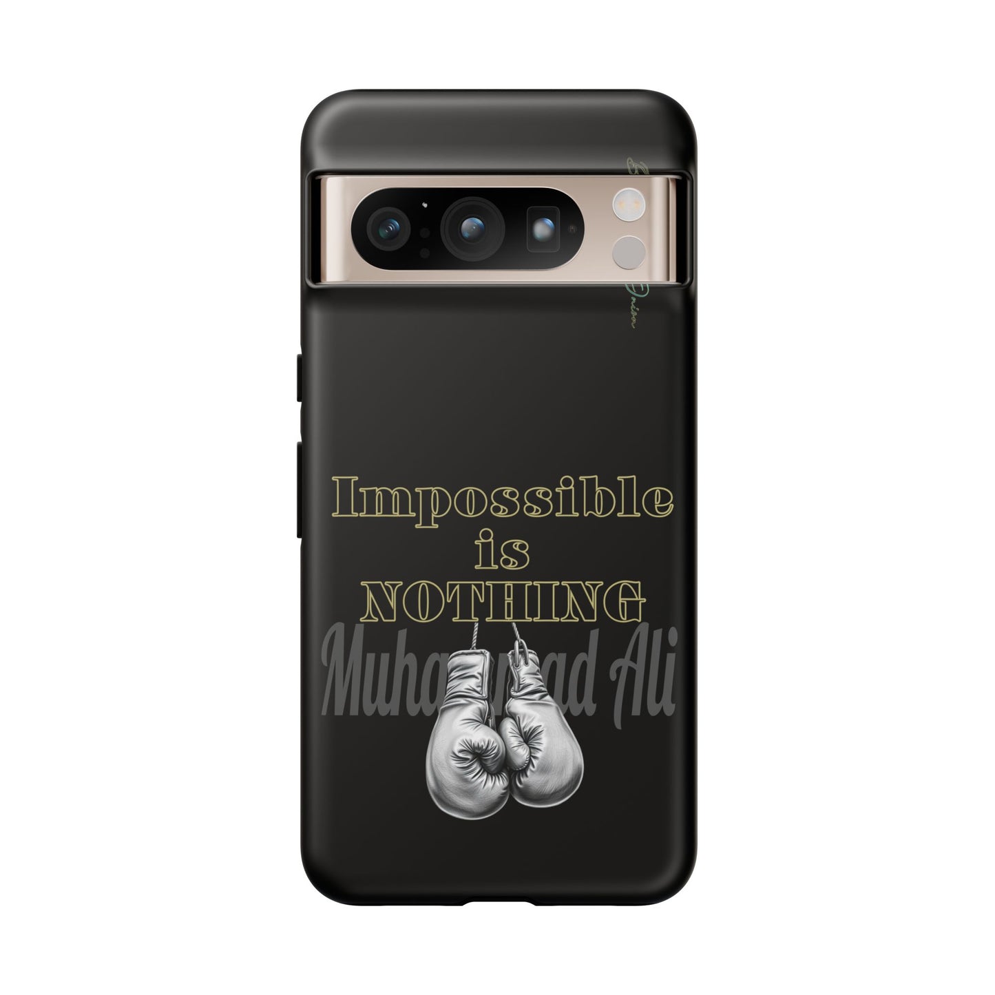 BlackOnion Brand New Phone Case - with Motivational Workout Motif ’Impossible ‘💪🔥🫵