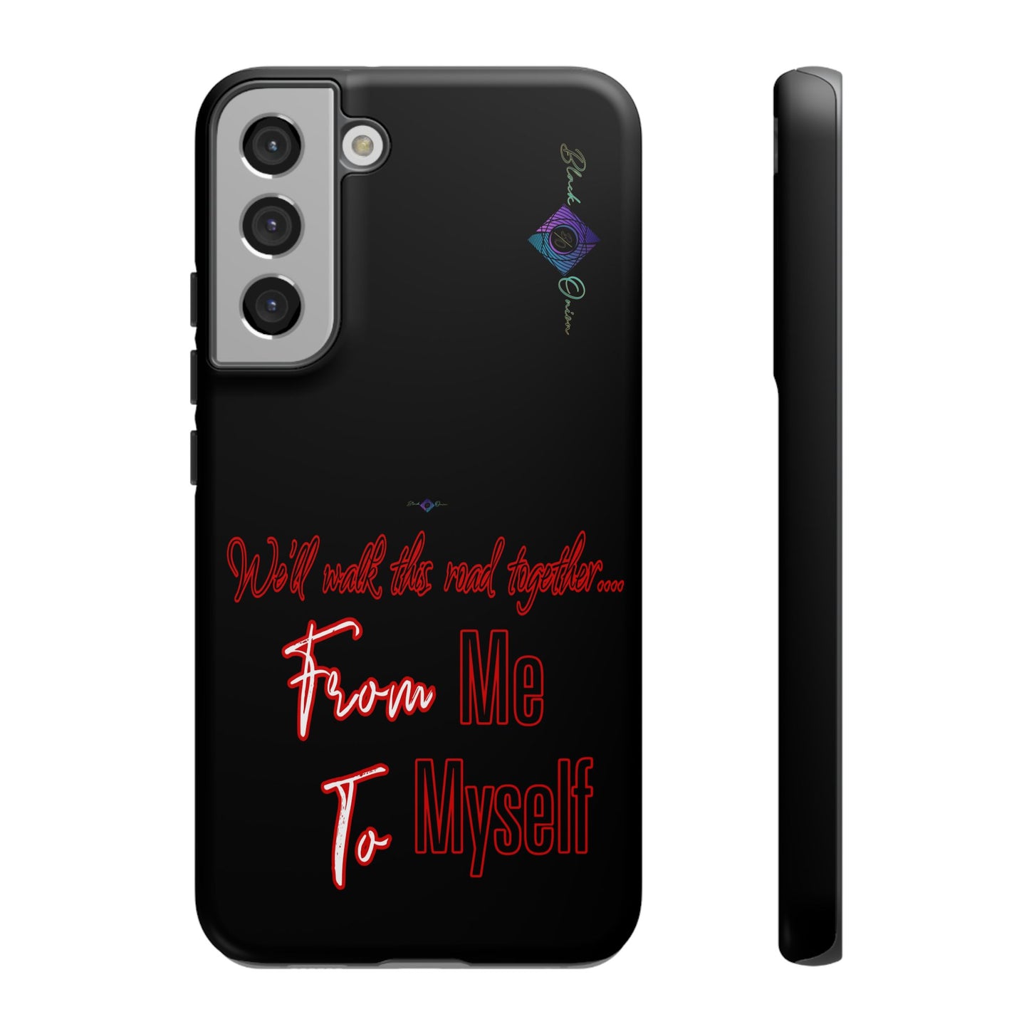 BlackOnion Brand New Phone Case - with Motivational Workout Motif’We’ll walk ‘💪🔥🫵