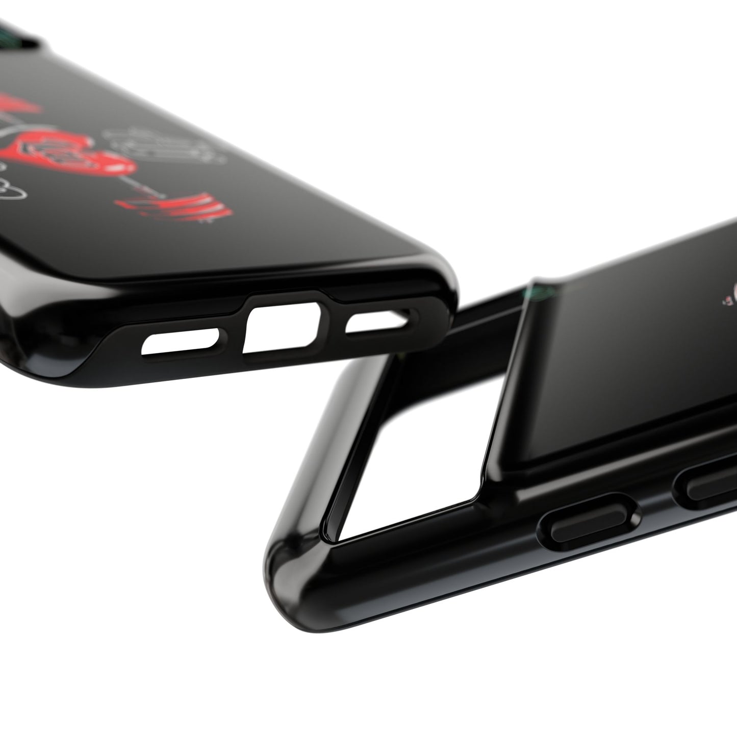 BlackOnion Brand New Phone Case - with Motivational Workout Motif’Ájj Láv Dzsim ‘💪🔥🫵