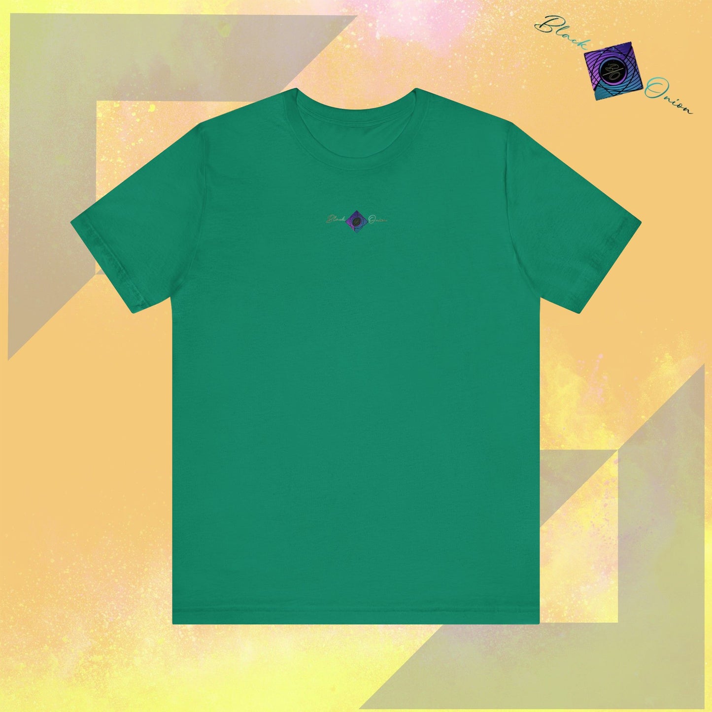 BlackOnion T-Shirt with Workout Motif “Don't Think About It, Go For It!” V3 💪🔥🫵