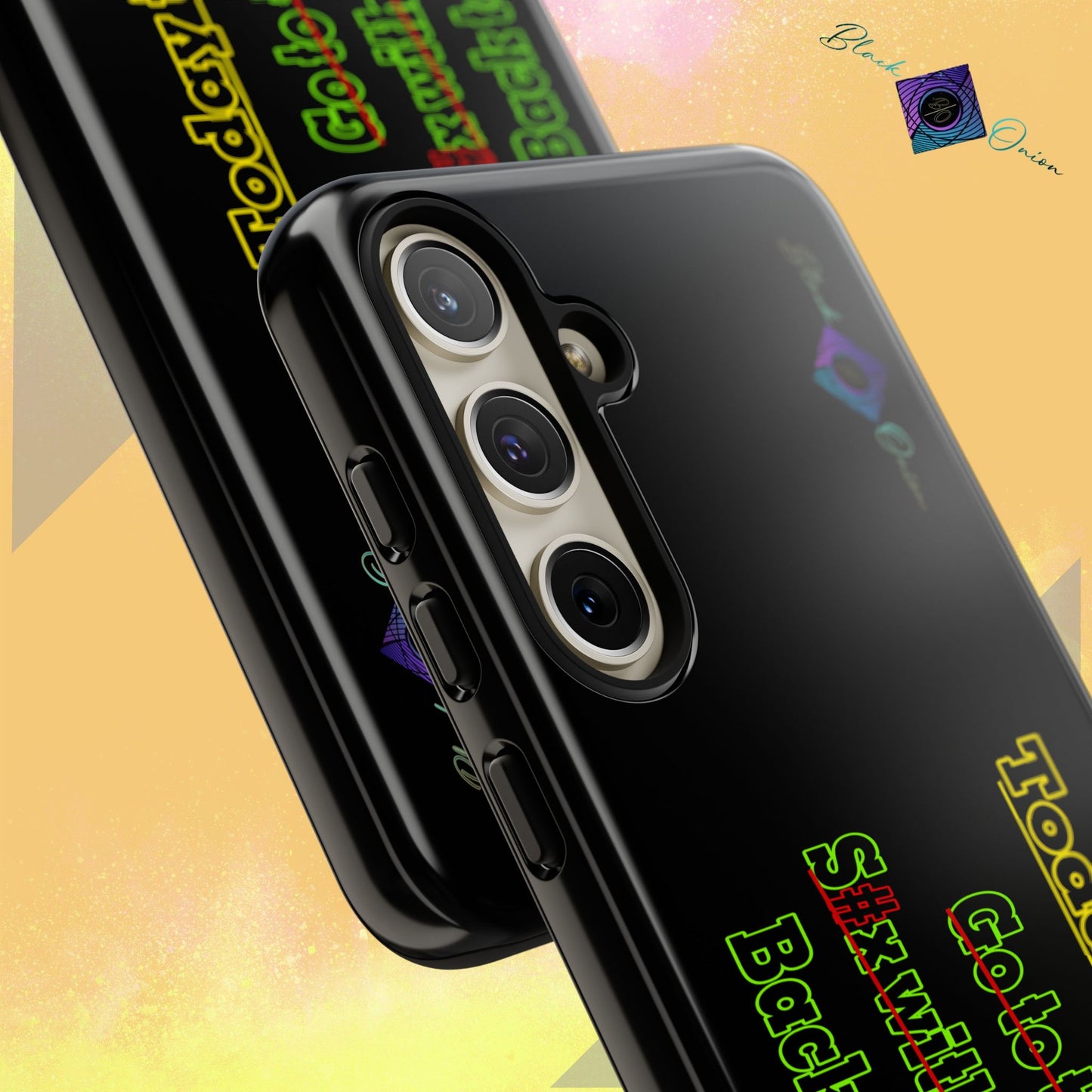 BlackOnion Brand New Phone Case - with Motivational Workout Motif’Today To Do List V2 ‘💪🔥🫵