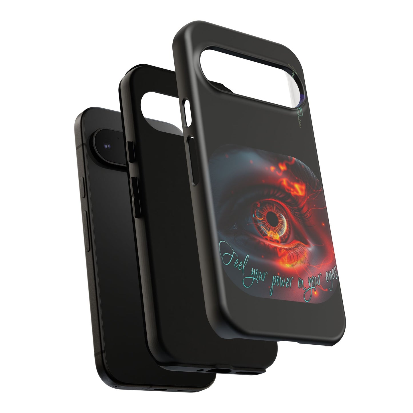 BlackOnion Brand New Phone Case - with Motivational Workout Motif ’Feel your power ‘💪🔥🫵