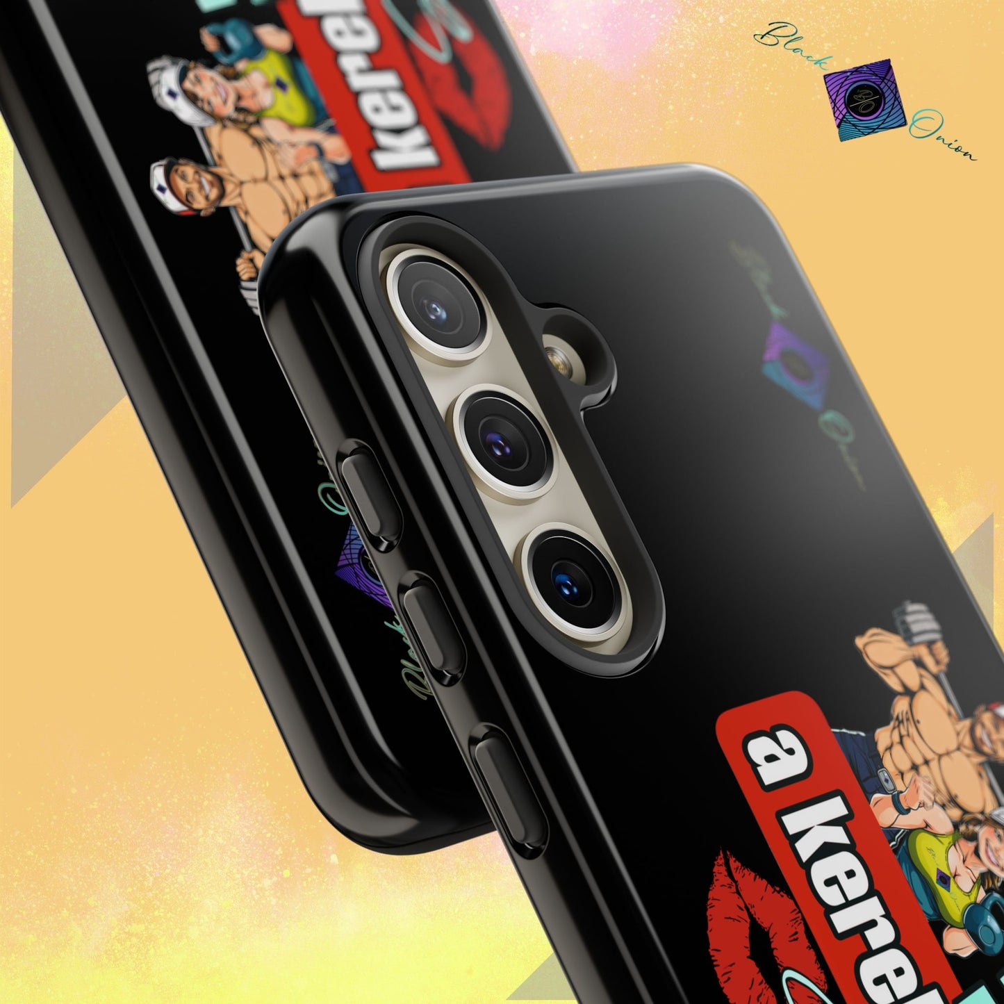 BlackOnion Brand New Phone Case - with Motivational Workout Motif ‘Az igazi férfi ‘💪🔥🫵
