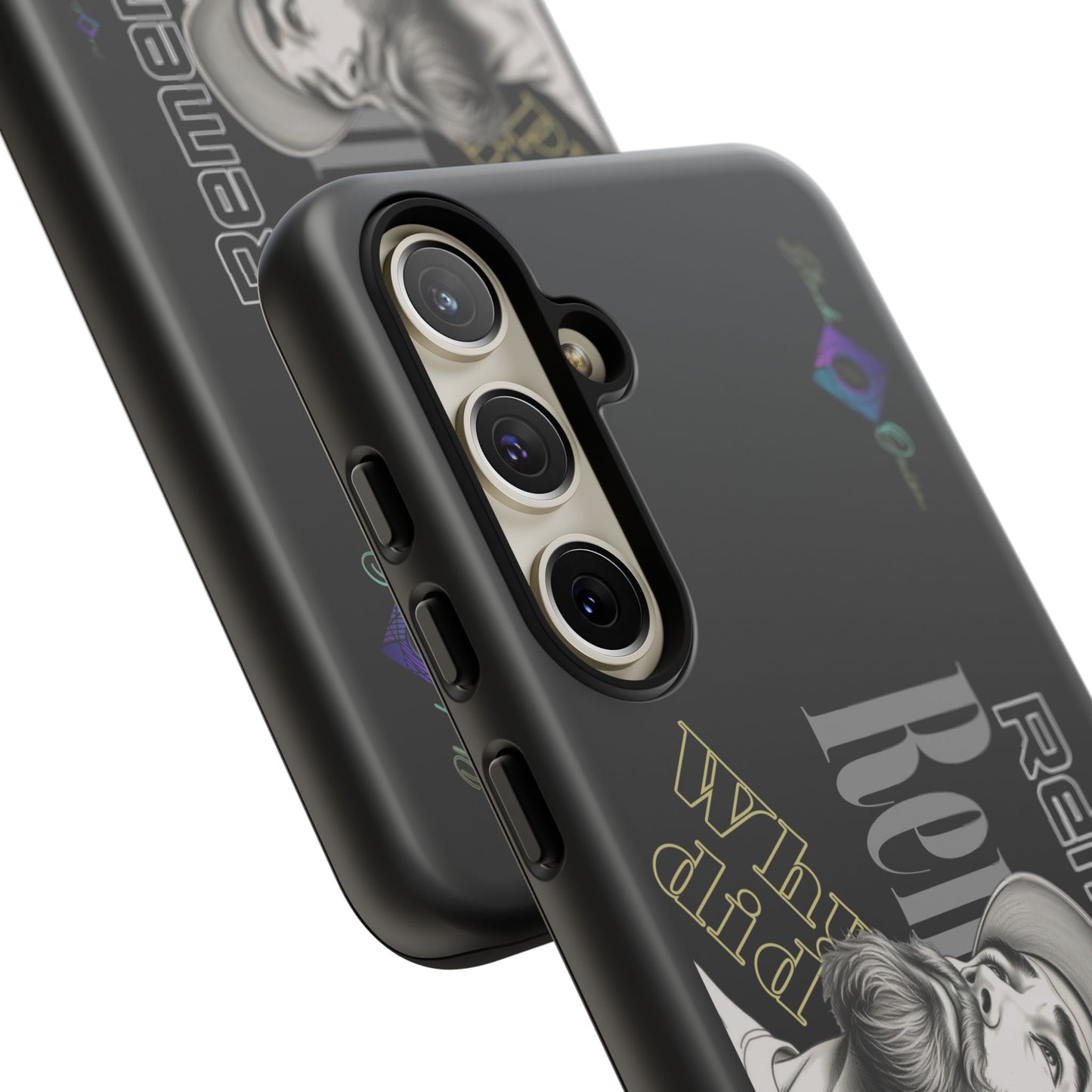 BlackOnion Brand New Phone Case - with Motivational Workout Motif’Remember ‘💪🔥🫵