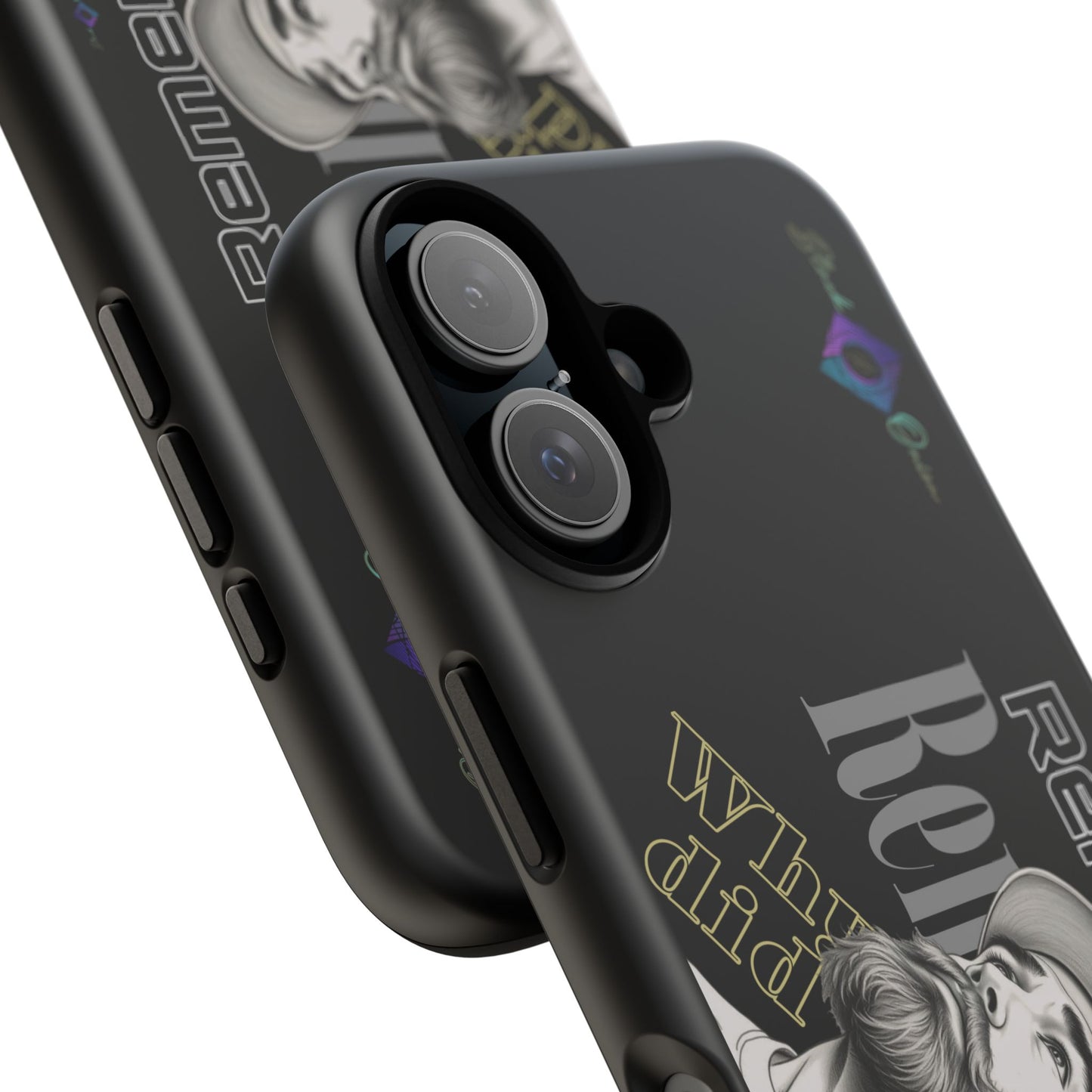 BlackOnion Brand New Phone Case - with Motivational Workout Motif’Remember ‘💪🔥🫵