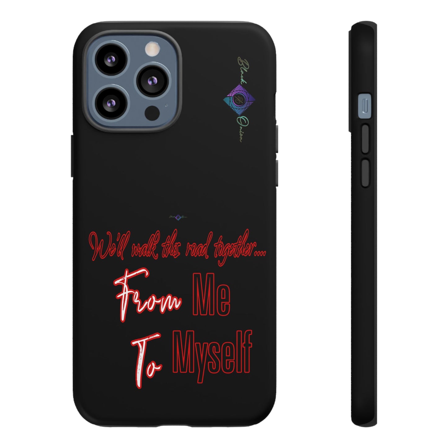 BlackOnion Brand New Phone Case - with Motivational Workout Motif’We’ll walk ‘💪🔥🫵