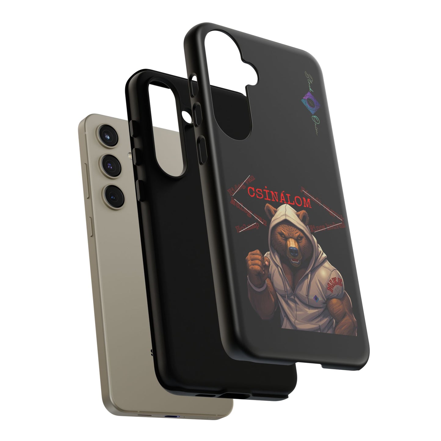 BlackOnion Brand New Phone Case - with Motivational Workout Motif ‘Csinálom ‘💪🔥🫵