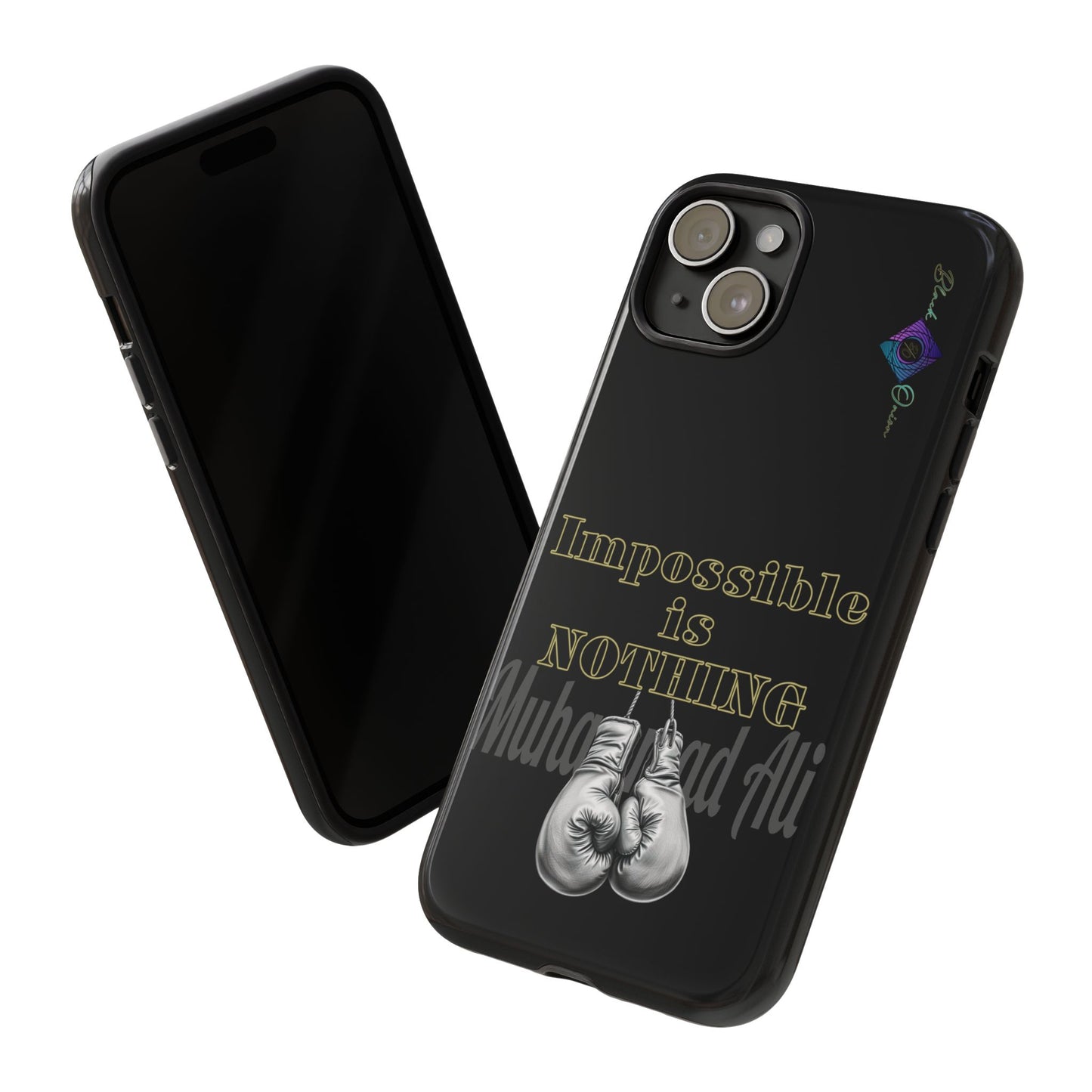 BlackOnion Brand New Phone Case - with Motivational Workout Motif ’Impossible ‘💪🔥🫵