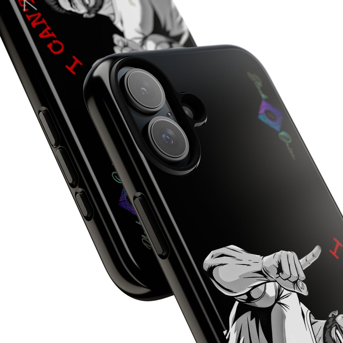 BlackOnion Brand New Phone Case - with Motivational Workout Motif’I Can Do It ‘💪🔥🫵