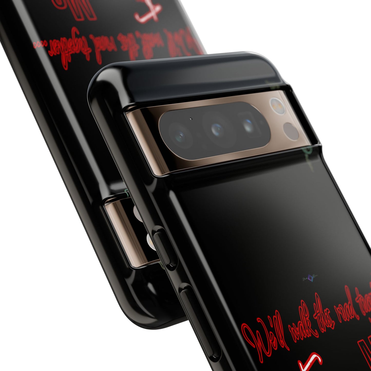 BlackOnion Brand New Phone Case - with Motivational Workout Motif’We’ll walk ‘💪🔥🫵