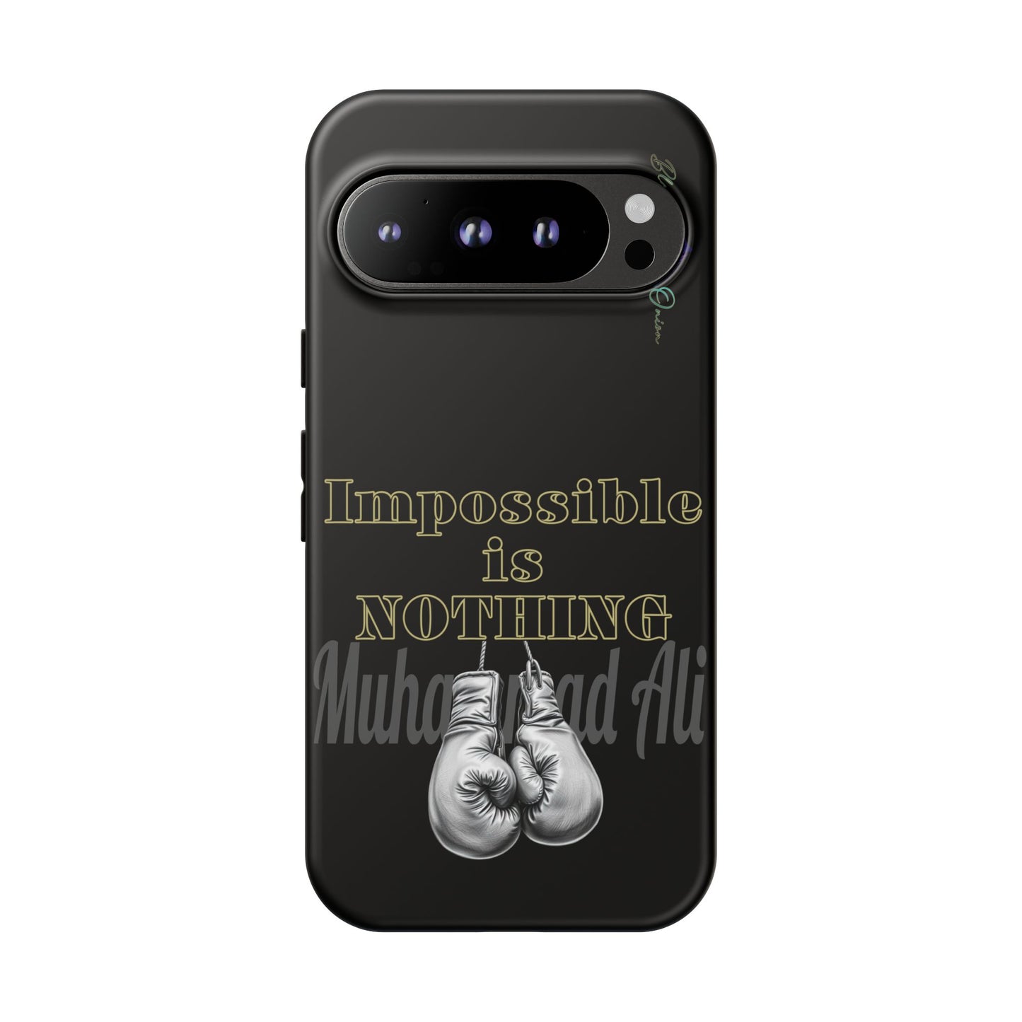 BlackOnion Brand New Phone Case - with Motivational Workout Motif ’Impossible ‘💪🔥🫵