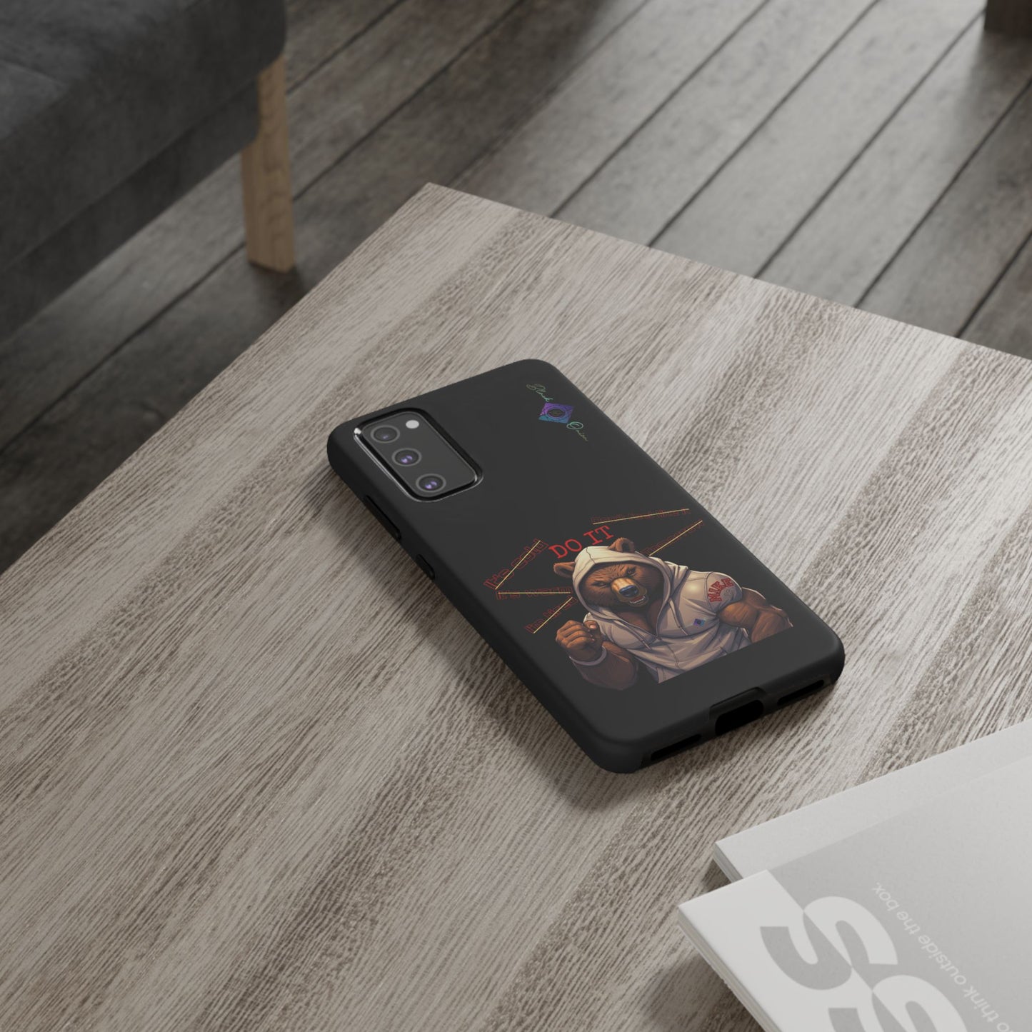BlackOnion Brand New Phone Case - with Motivational Workout Motif’Do it ‘💪🔥🫵