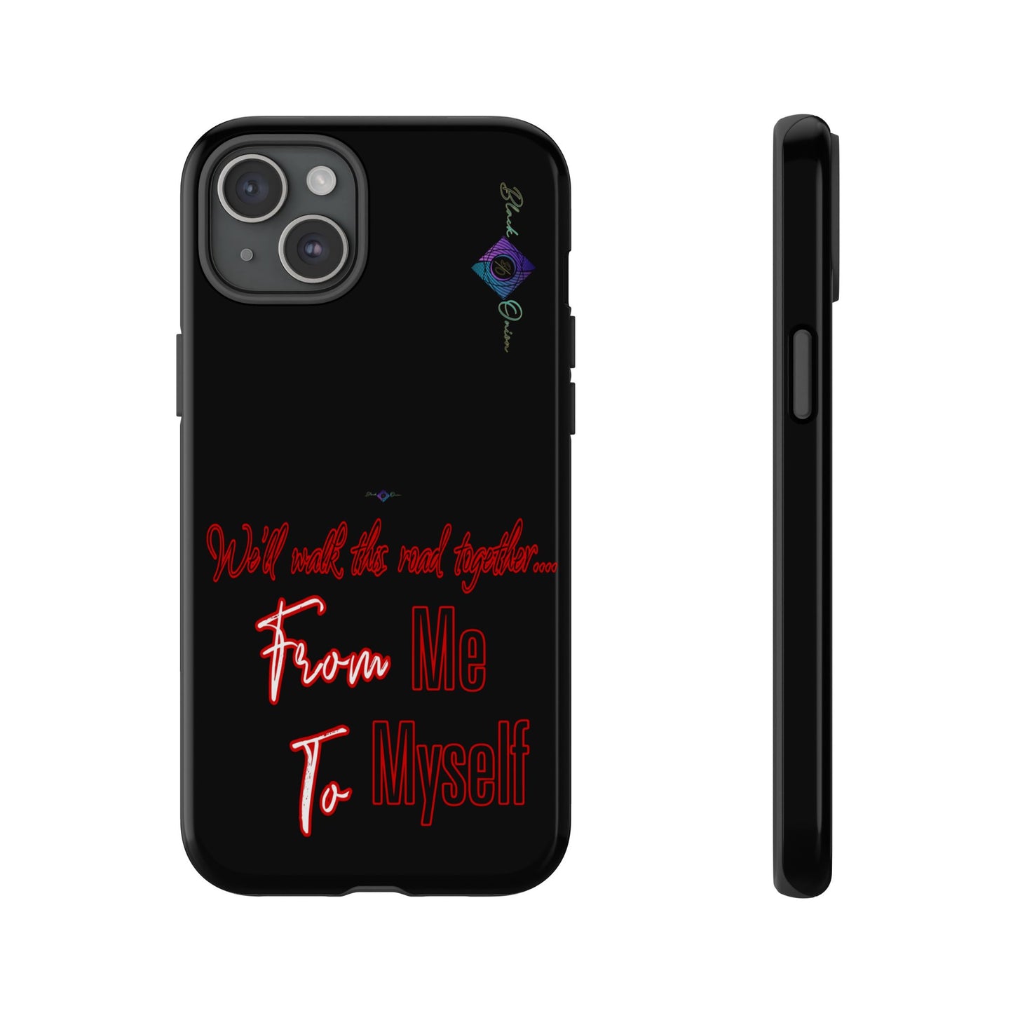 BlackOnion Brand New Phone Case - with Motivational Workout Motif’We’ll walk ‘💪🔥🫵