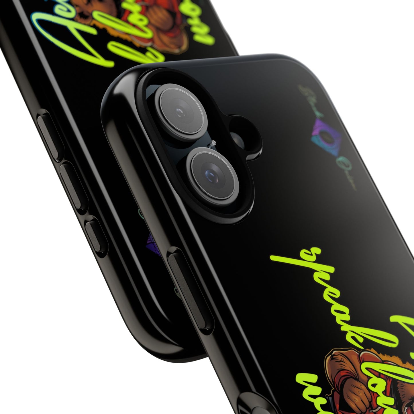 BlackOnion Brand New Phone Case - with Motivational Workout Motif ‘Actions speak lauder ‘💪🔥🫵